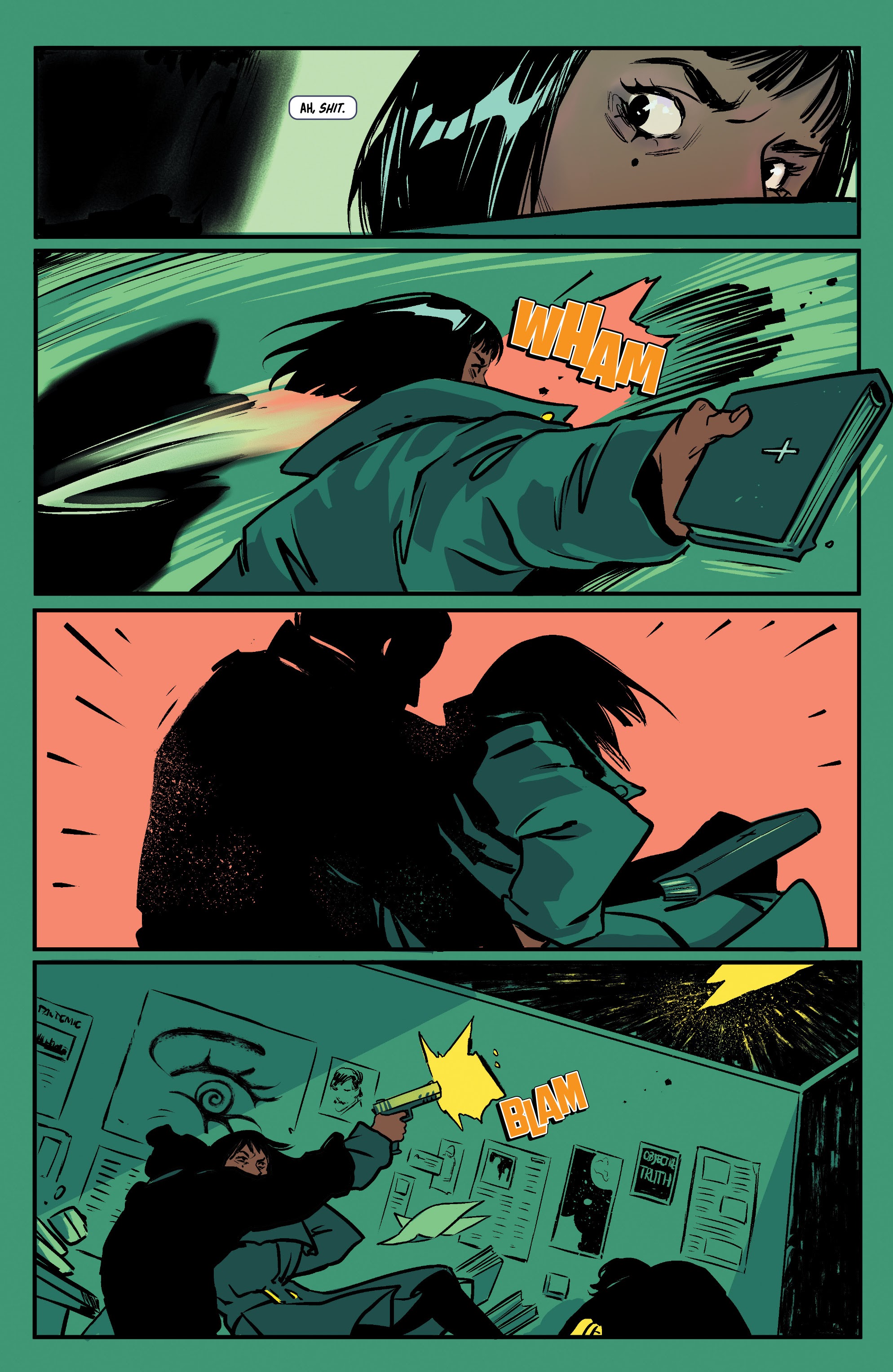 Read online Bylines in Blood comic -  Issue #1 - 15