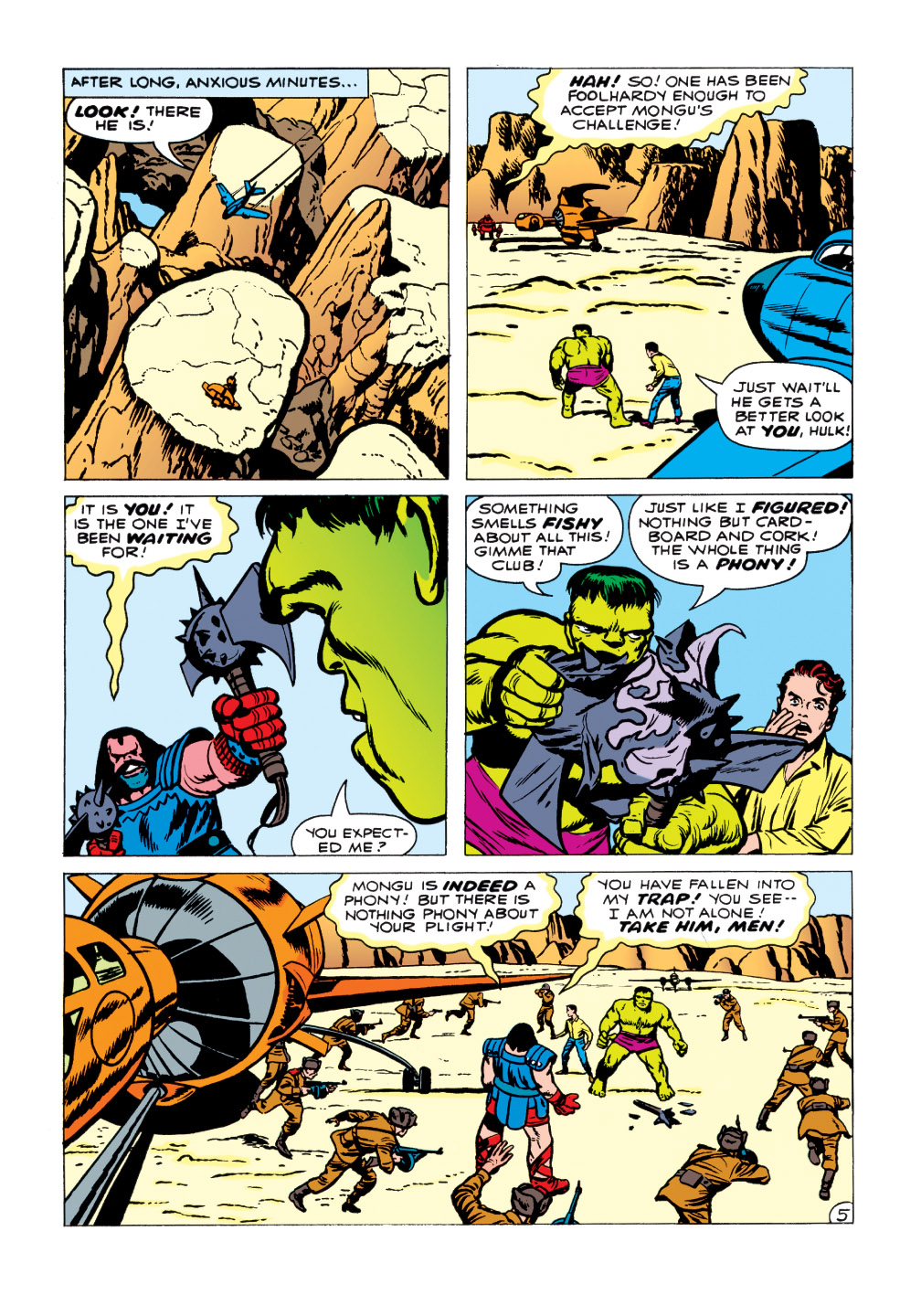 Read online Marvel Masterworks: The Incredible Hulk comic -  Issue # TPB 1 (Part 1) - 97
