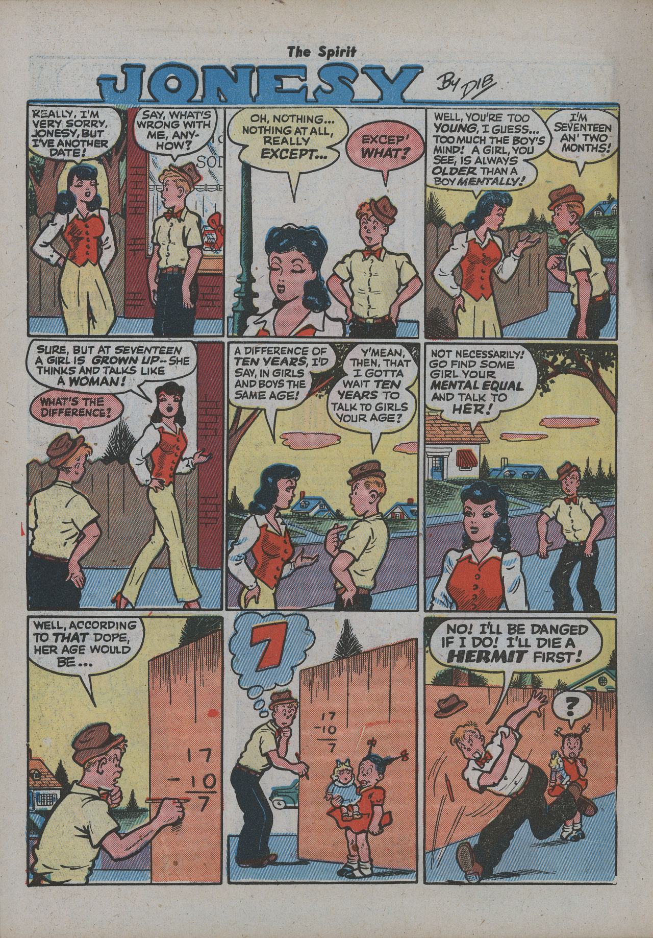 Read online The Spirit (1944) comic -  Issue #15 - 10