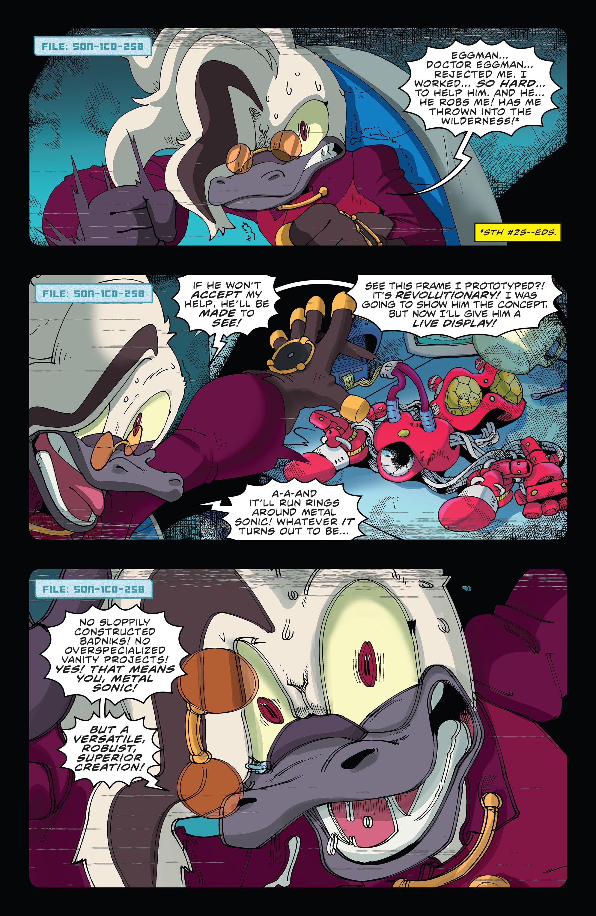 Read online Sonic the Hedgehog: Imposter Syndrome comic -  Issue #3 - 5