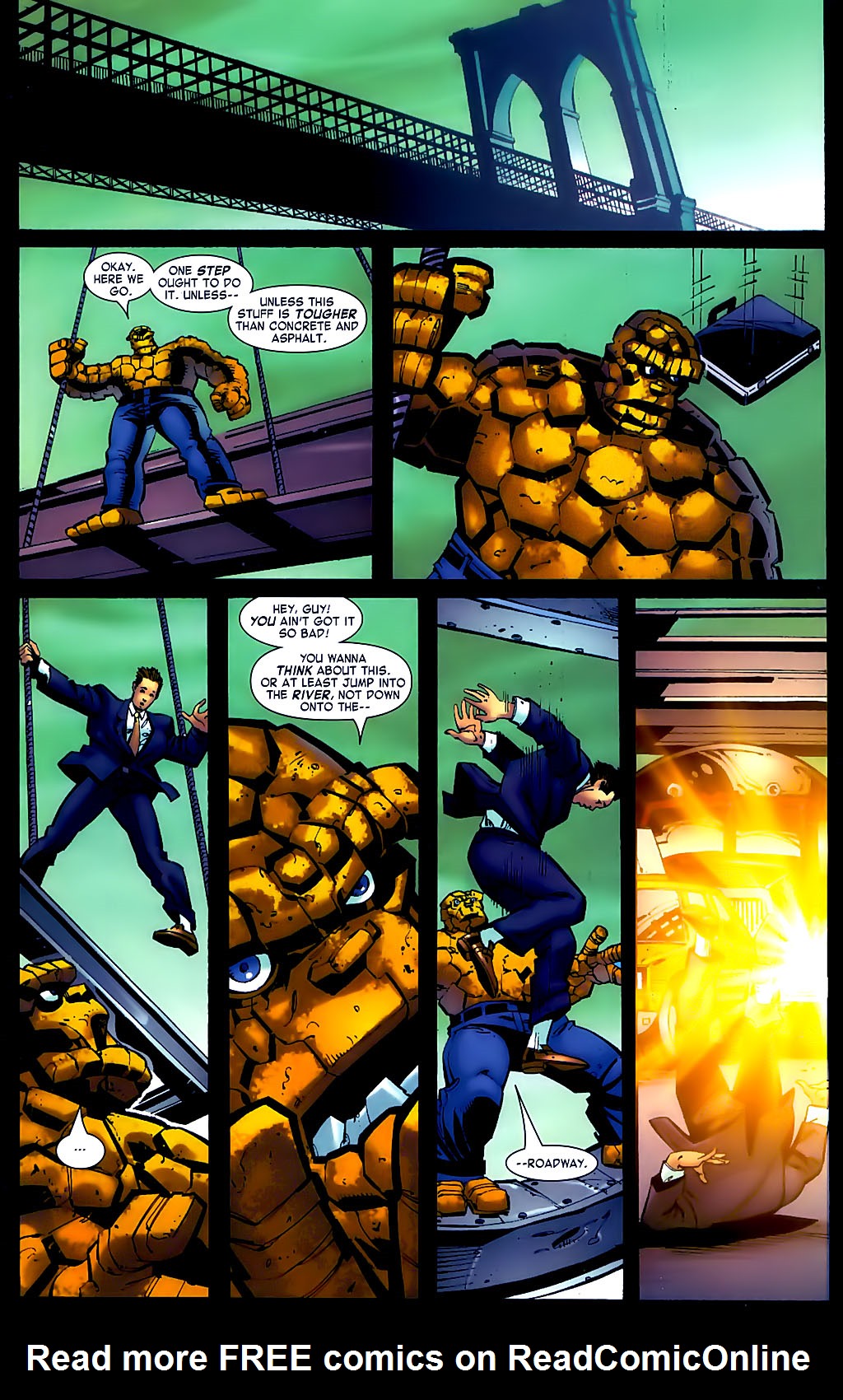 Read online Fantastic Four Movie adaptation comic -  Issue # Full - 21