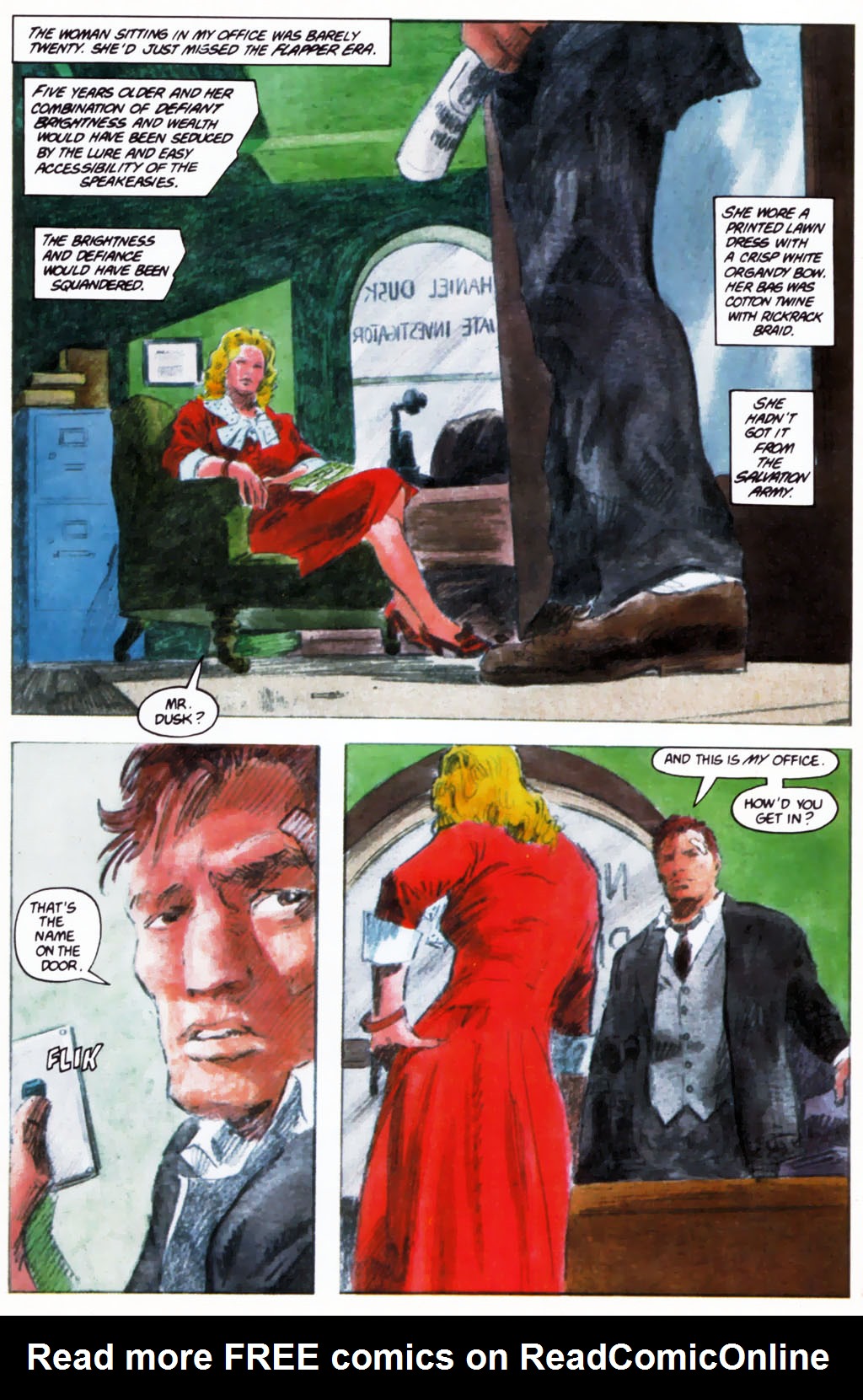 Read online Nathaniel Dusk II comic -  Issue #1 - 18