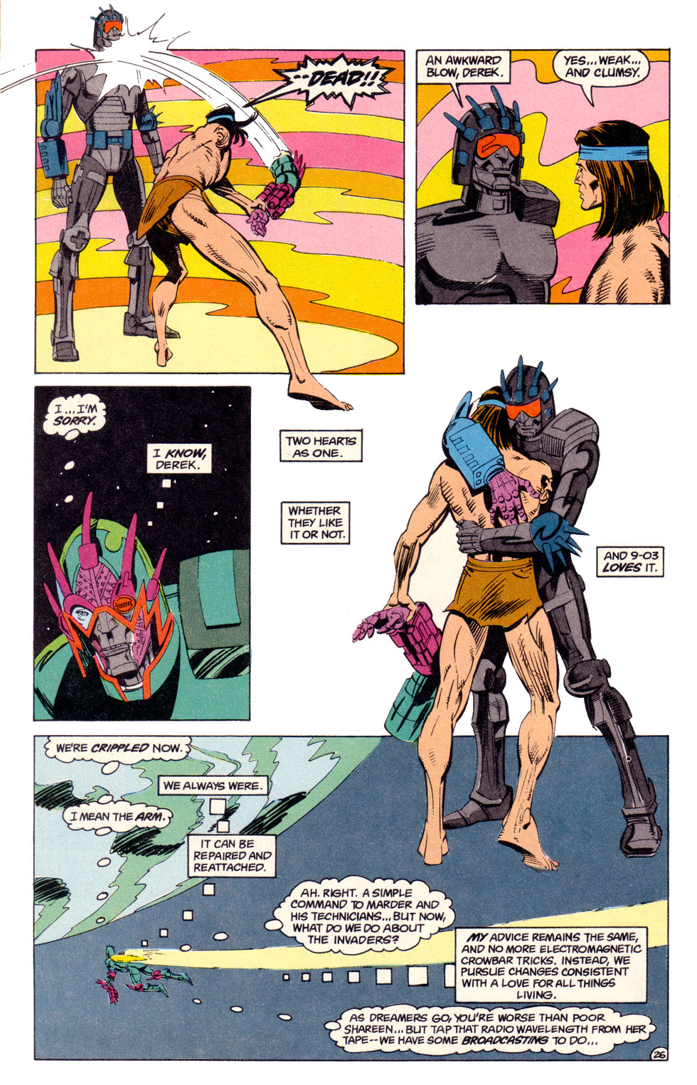 Read online Electric Warrior comic -  Issue #15 - 28