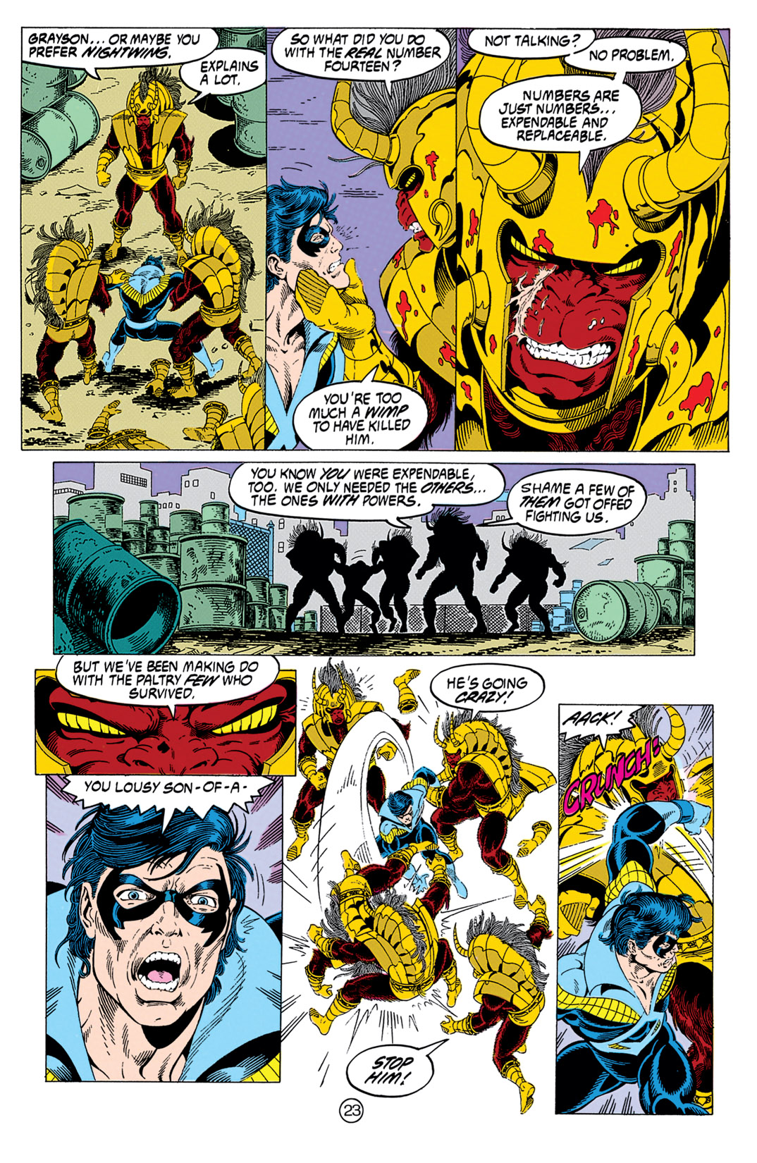 Read online The New Titans (1988) comic -  Issue #74 - 23