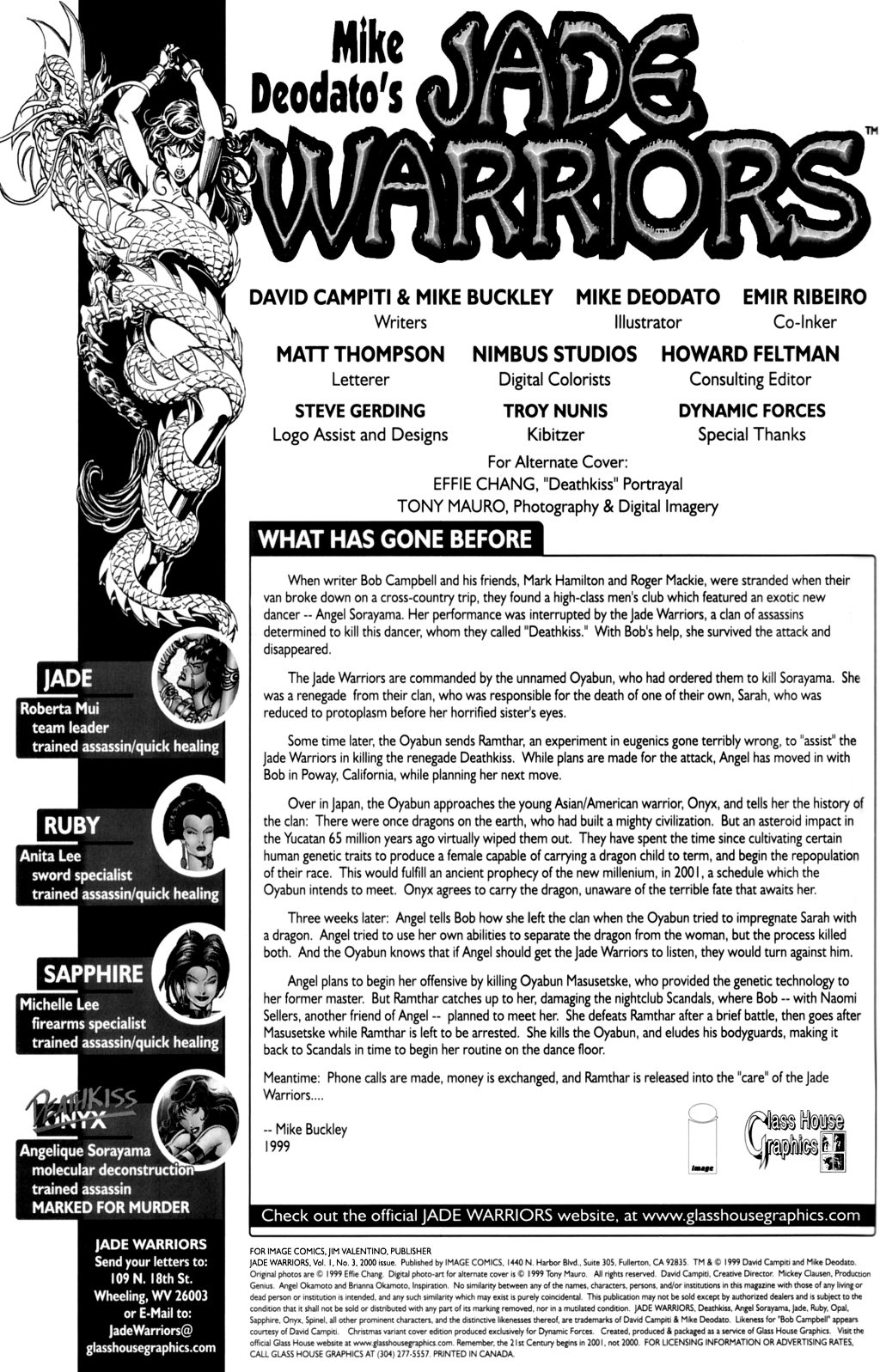 Read online Jade Warriors comic -  Issue #3 - 2