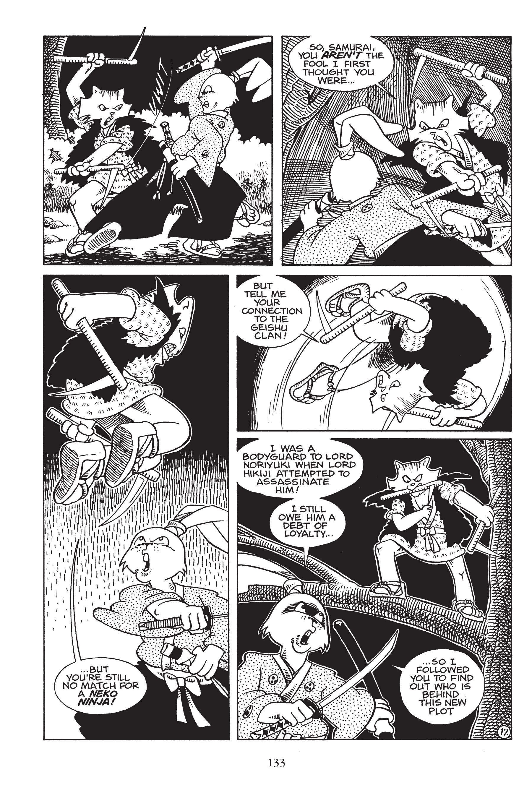 Read online Usagi Yojimbo (1987) comic -  Issue # _TPB 3 - 128