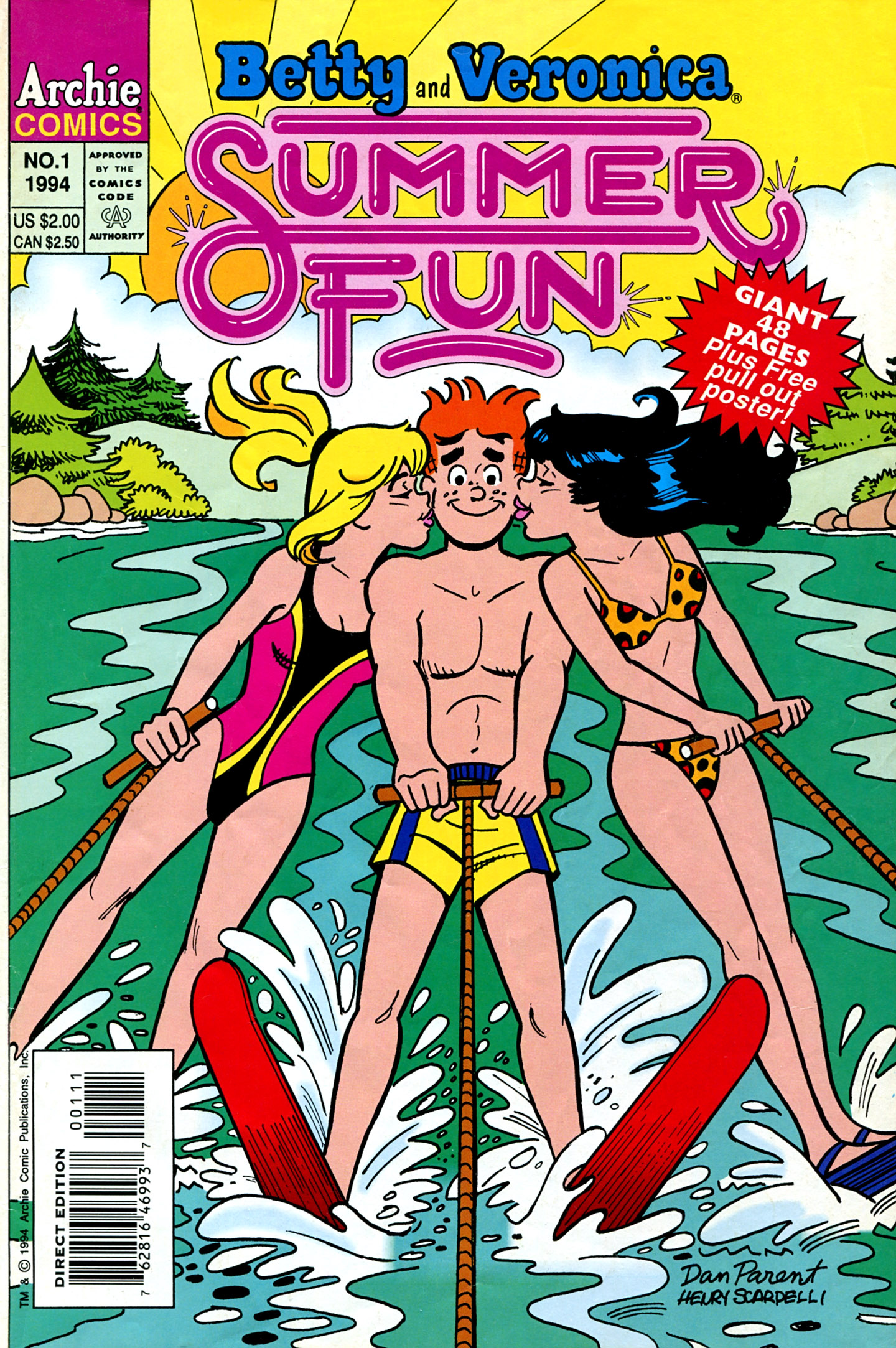 Read online Betty And Veronica: Summer Fun (1994) comic -  Issue #1 - 1