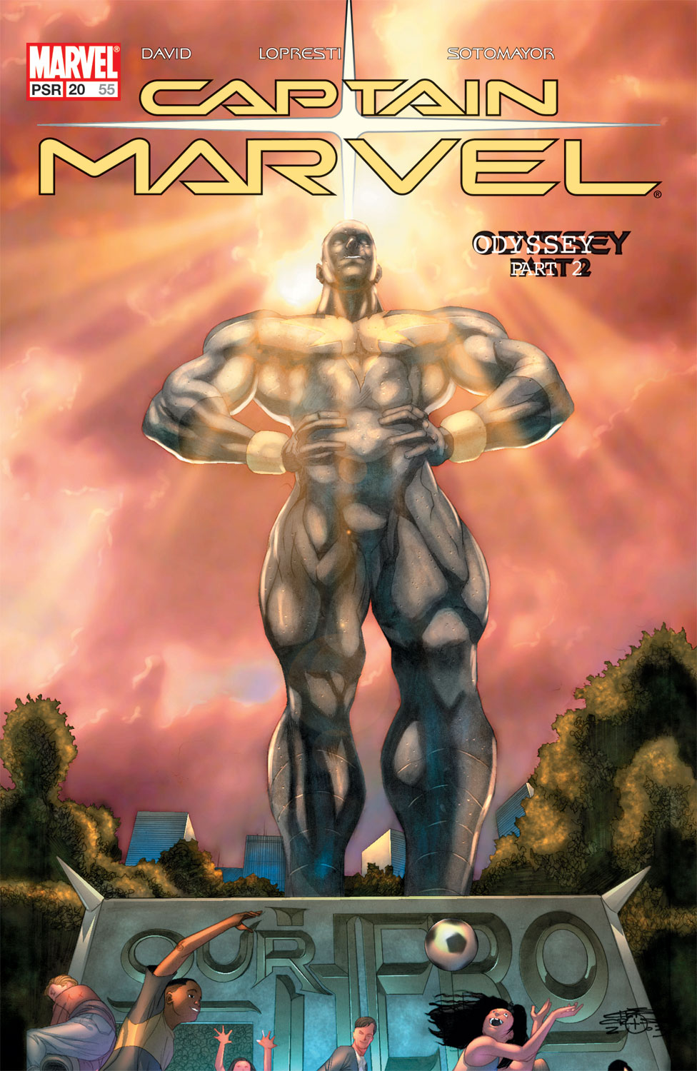 Read online Captain Marvel (2002) comic -  Issue #20 - 1