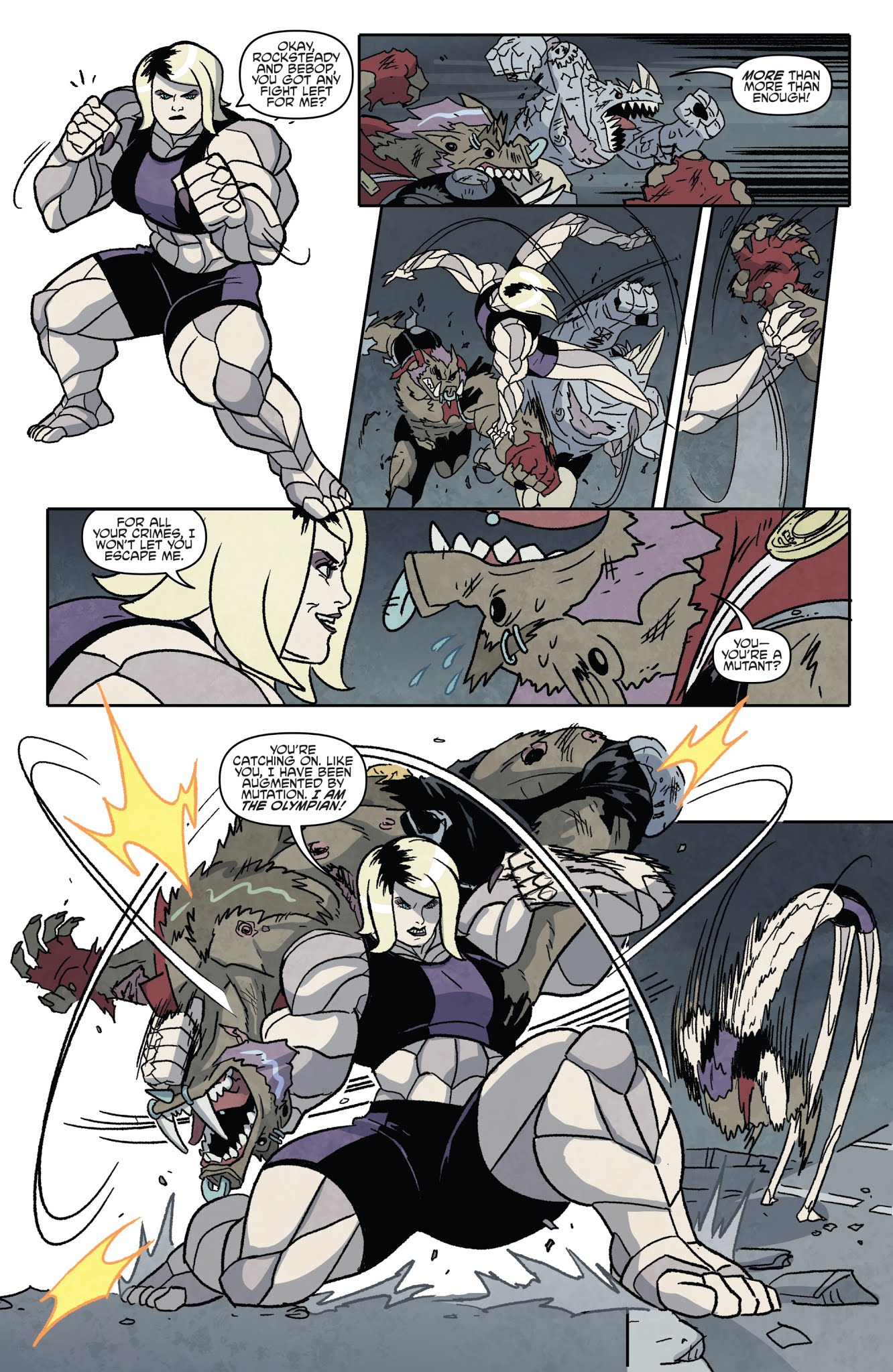 Read online Teenage Mutant Ninja Turtles: Bebop & Rocksteady Hit the Road comic -  Issue #5 - 14