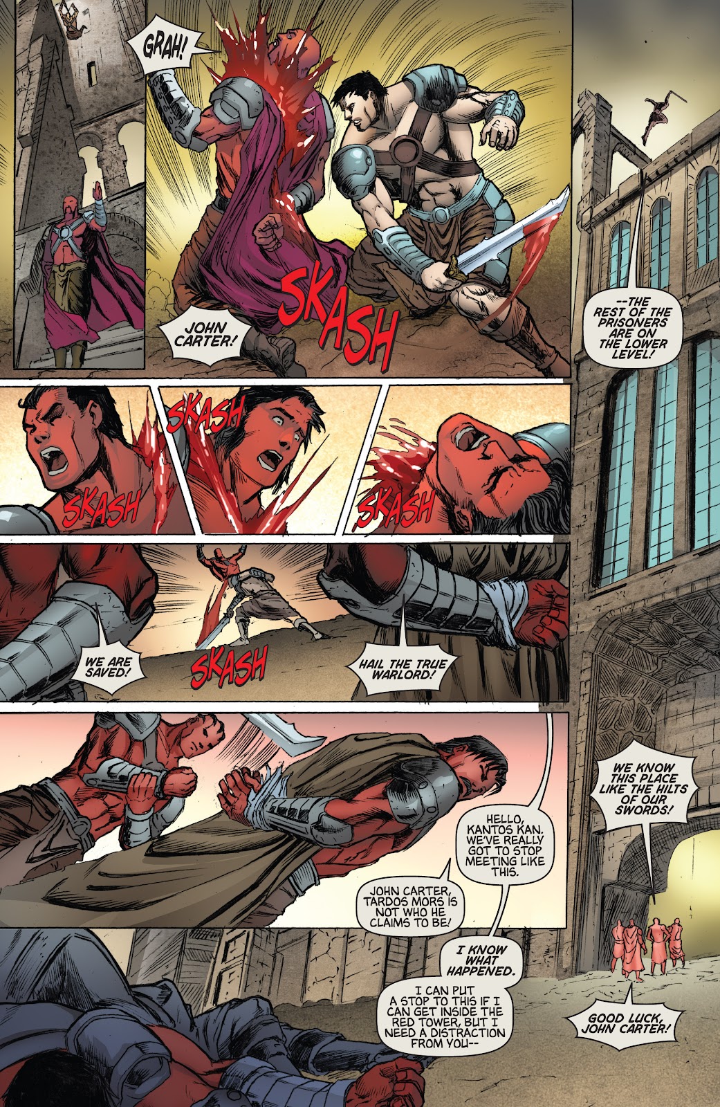 Warlord of Mars issue 35 - Page 7