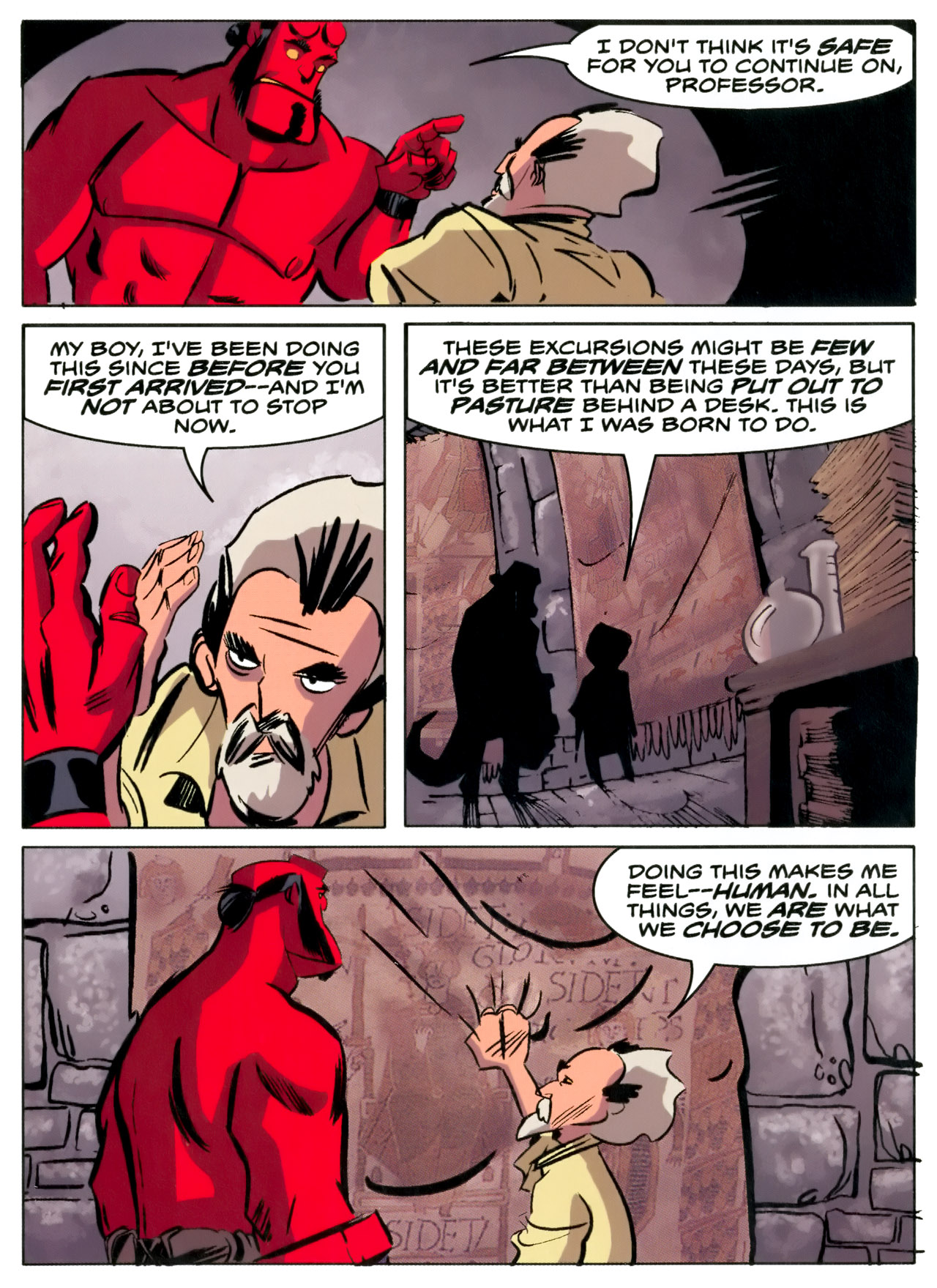 Read online Hellboy Animated: The Menagerie comic -  Issue # TPB - 41