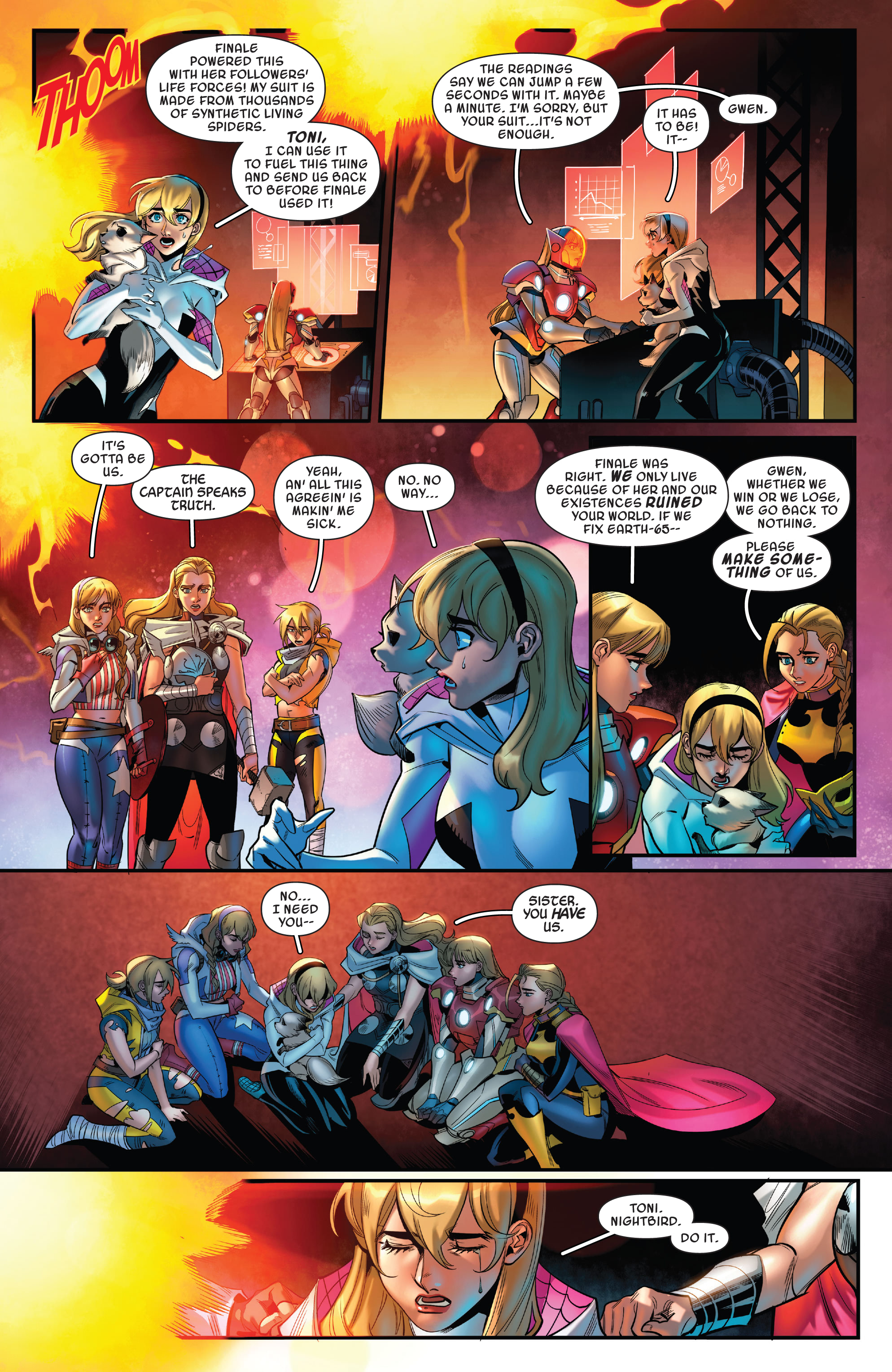 Read online Spider-Gwen: Gwenverse comic -  Issue #5 - 13