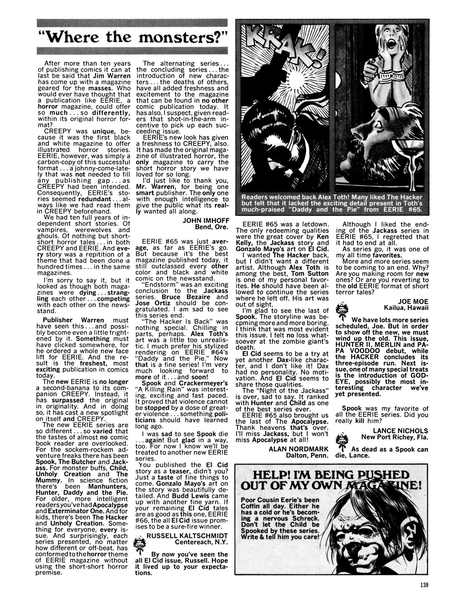 Read online Eerie Archives comic -  Issue # TPB 14 - 140