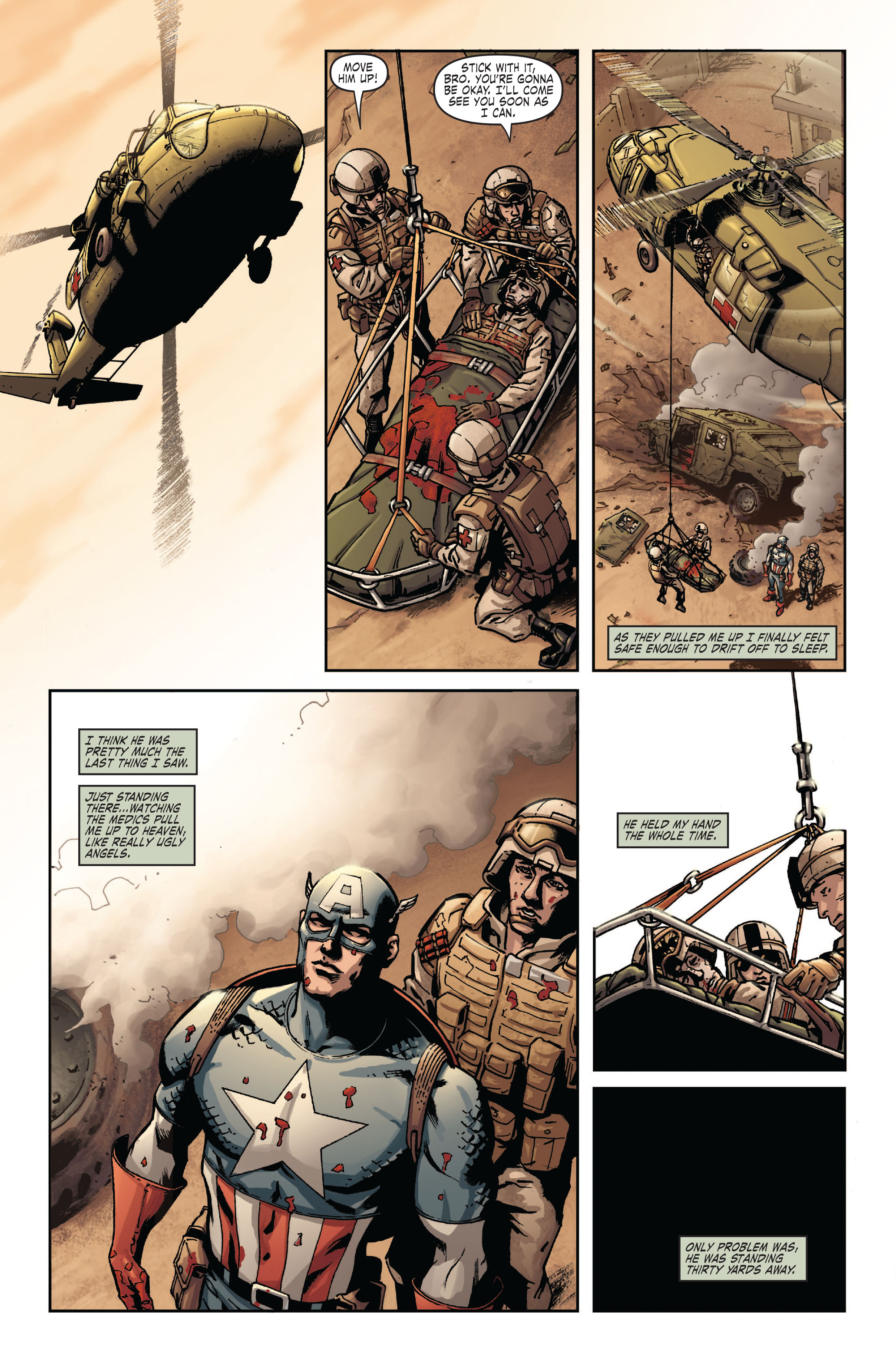 Read online Captain America Theater of War: To Soldier On comic -  Issue # Full - 27