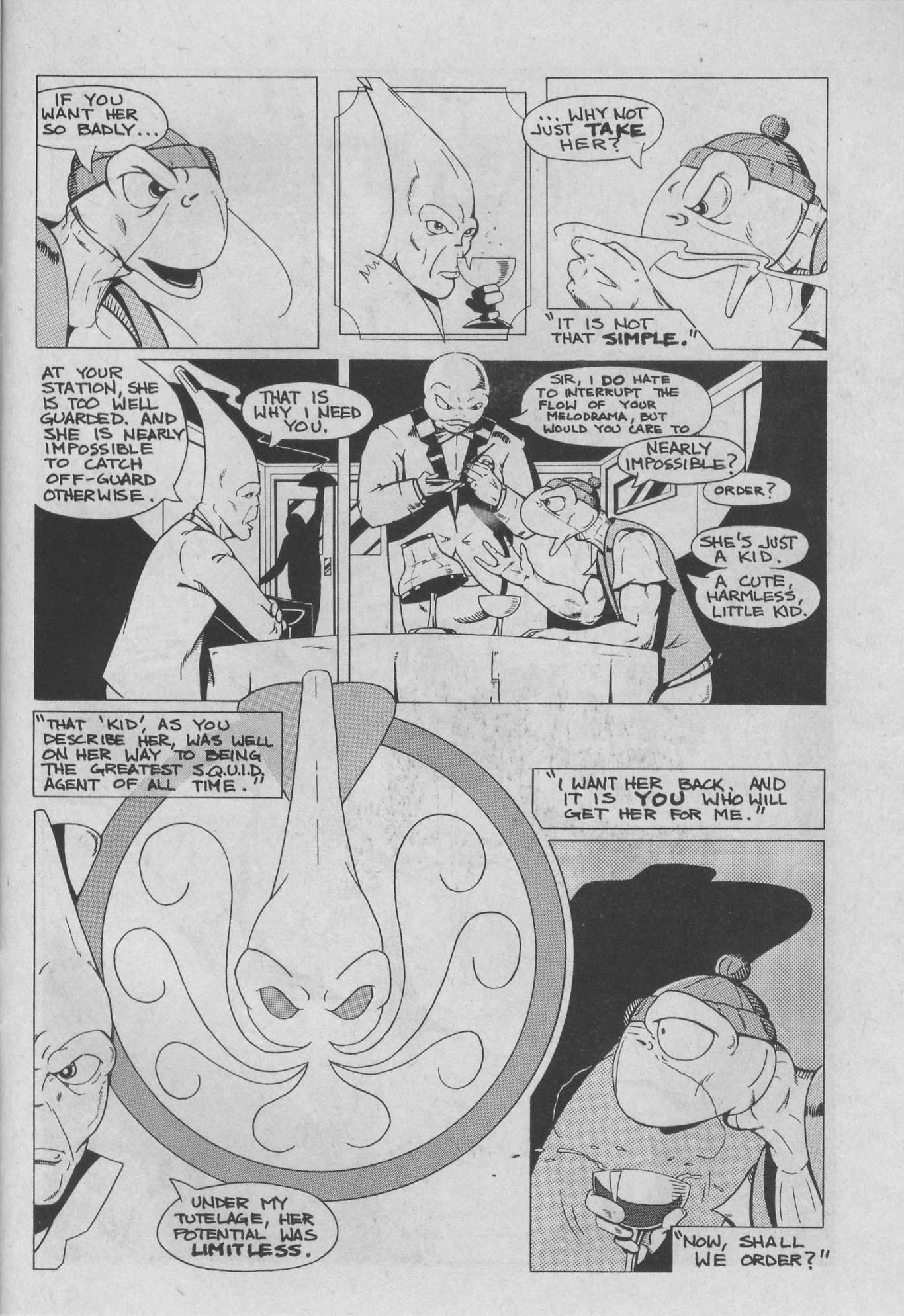 Read online The Fish Police comic -  Issue #1 - 25