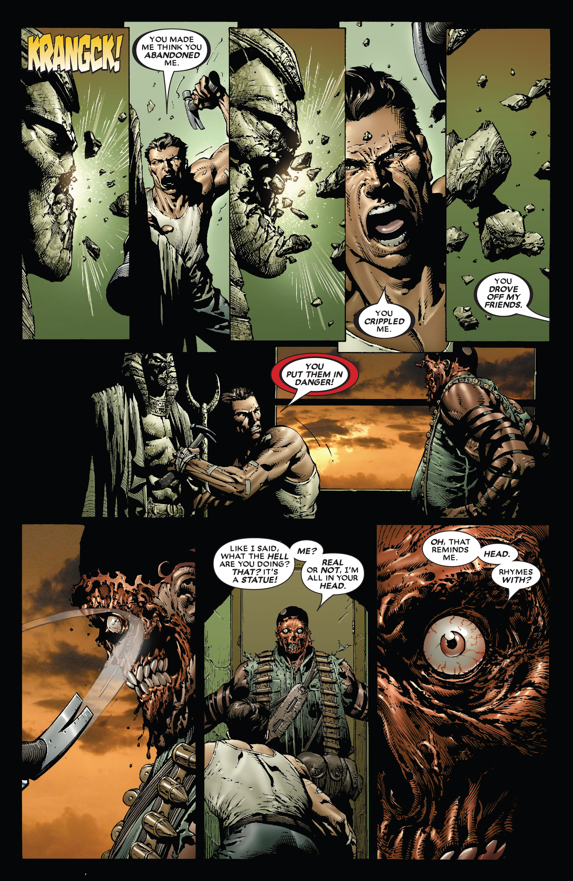 Read online Moon Knight by Huston, Benson & Hurwitz Omnibus comic -  Issue # TPB (Part 2) - 34