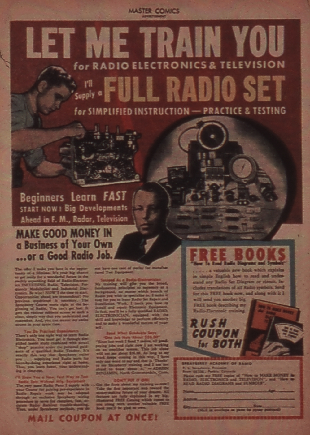 Read online Master Comics comic -  Issue #73 - 21