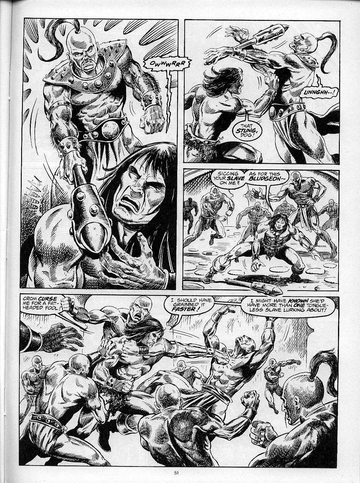 The Savage Sword Of Conan issue 204 - Page 53
