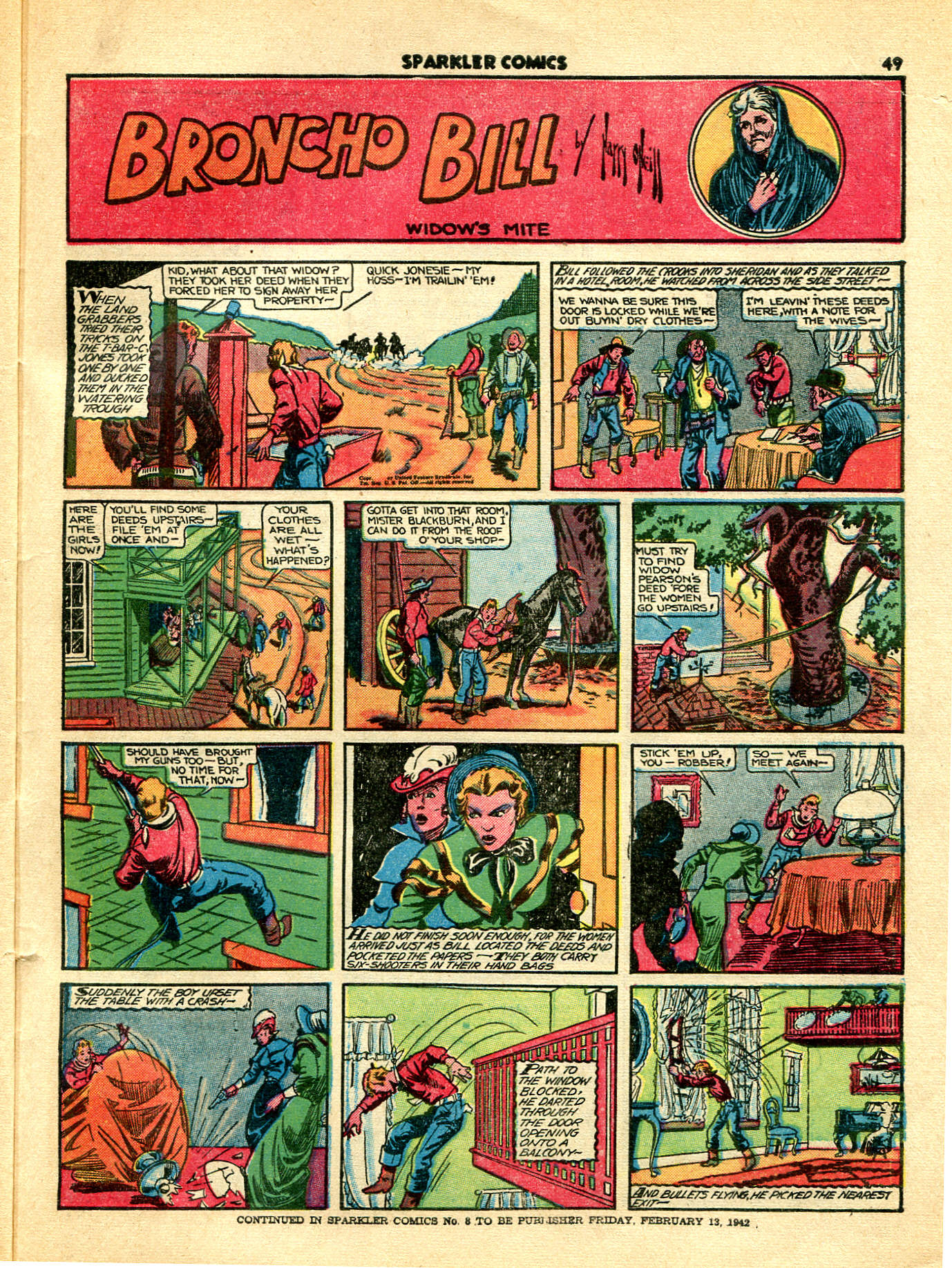 Read online Sparkler Comics comic -  Issue #7 - 43