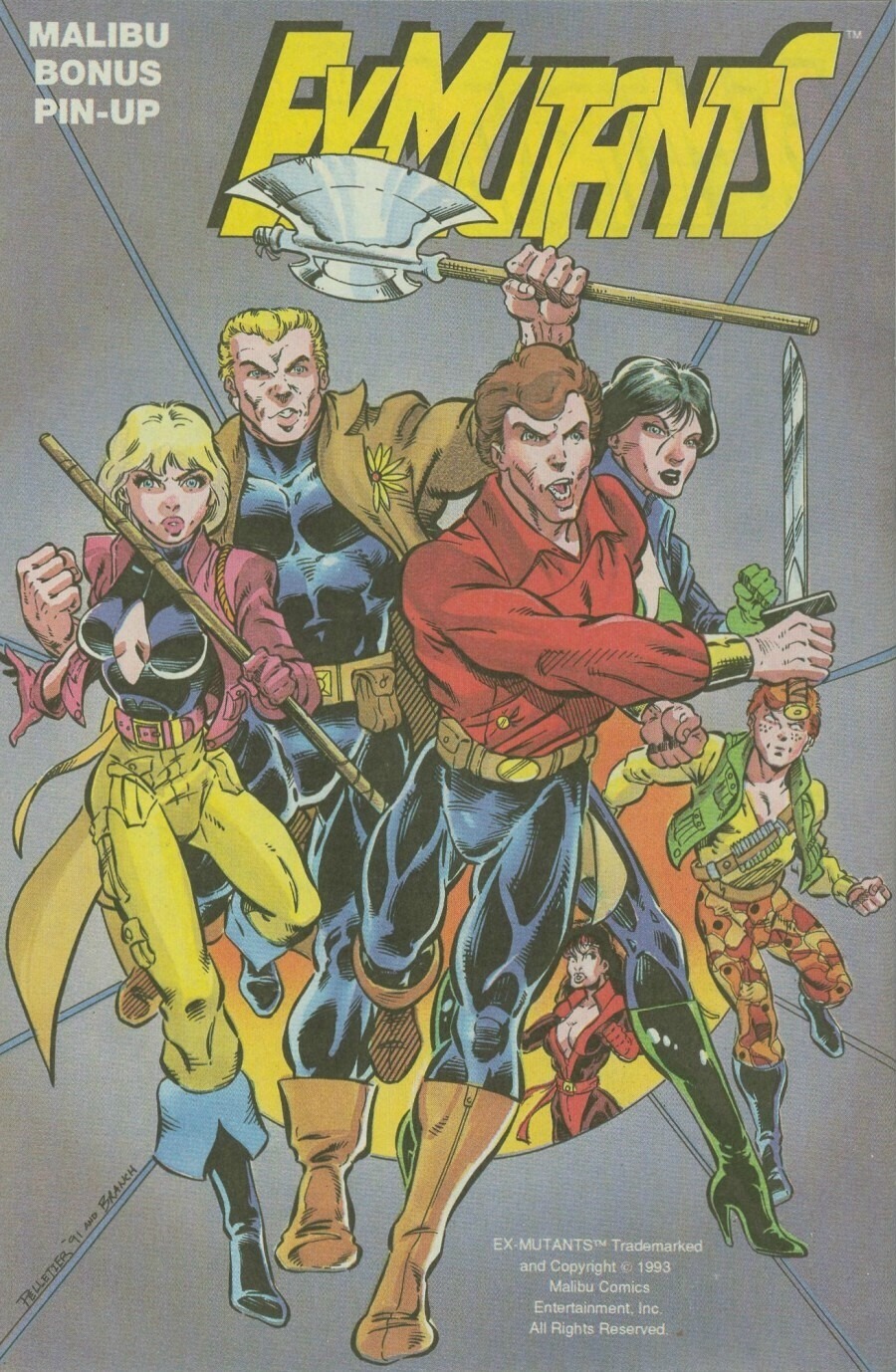 Read online Ex-Mutants comic -  Issue #9 - 32