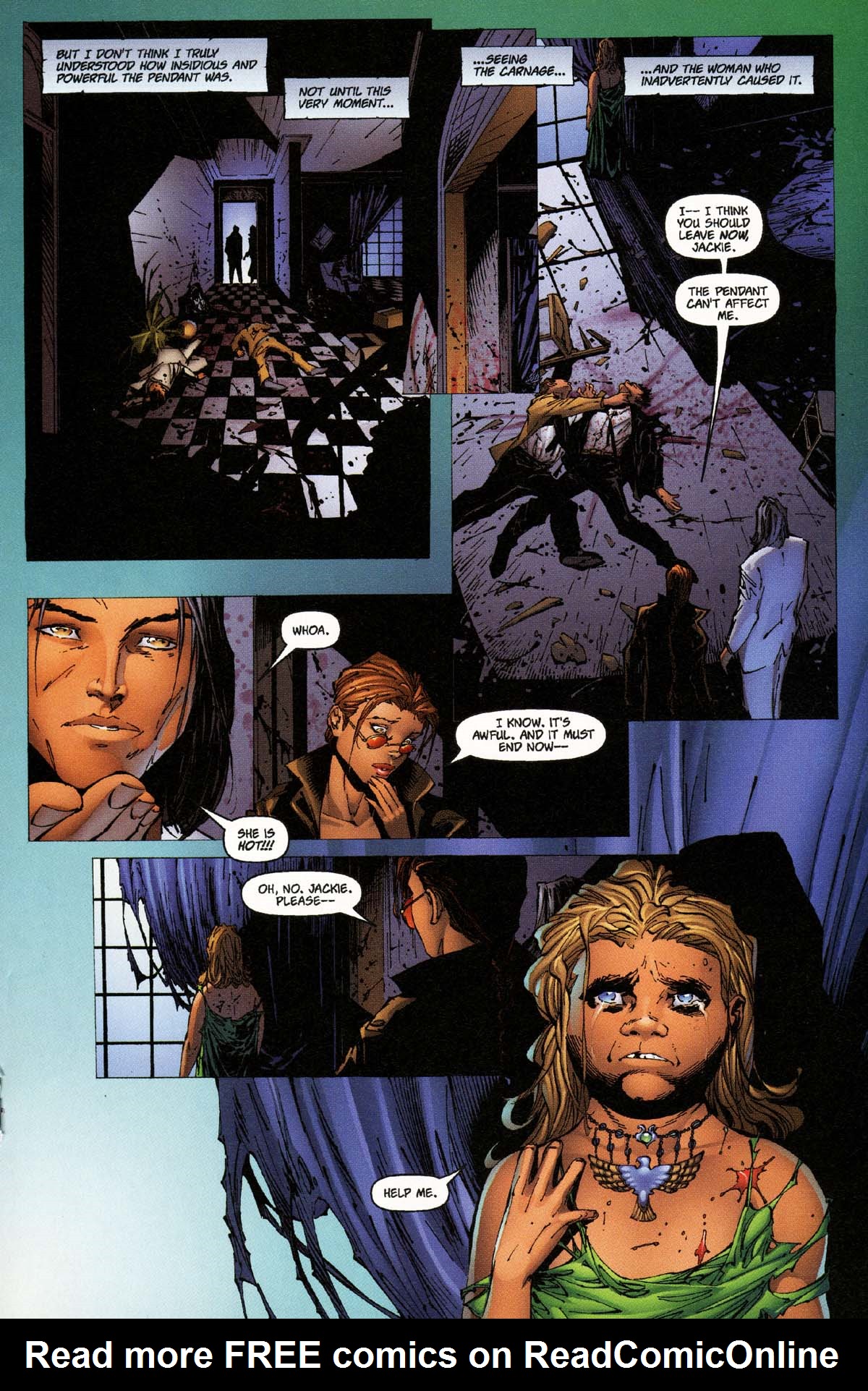 Read online Tomb Raider/The Darkness Special comic -  Issue # Full - 11