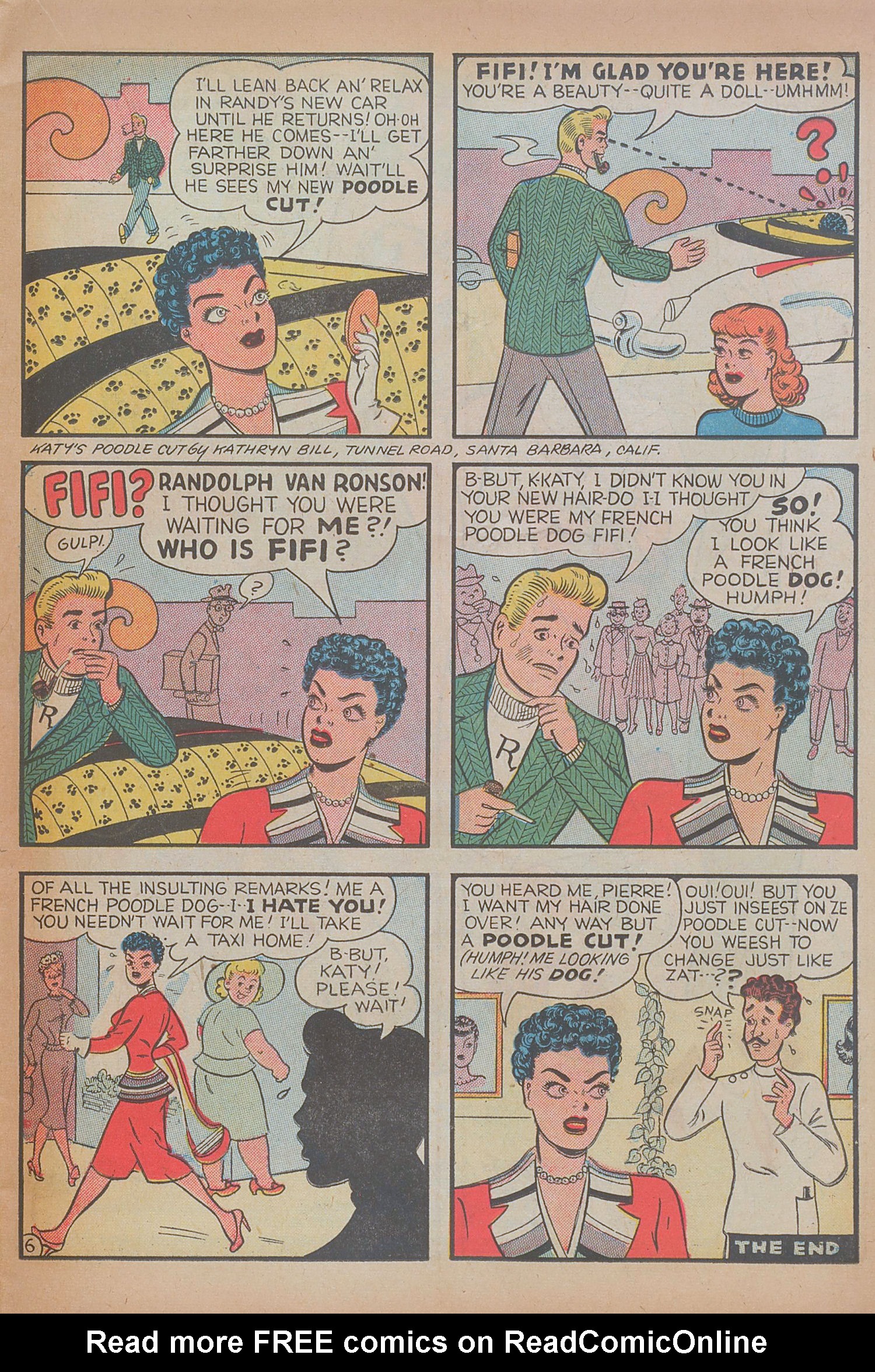 Read online Katy Keene (1949) comic -  Issue #8 - 15