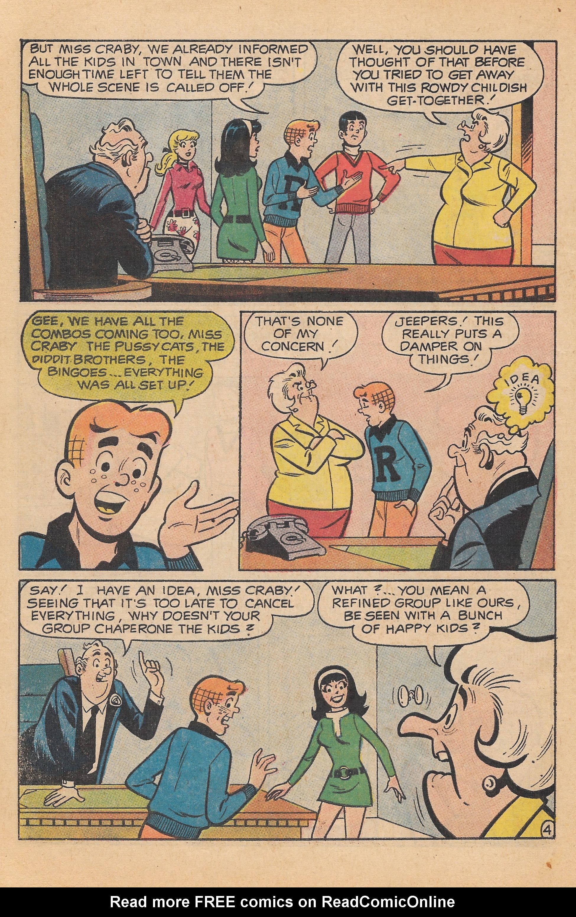 Read online Archie's TV Laugh-Out comic -  Issue #7 - 6