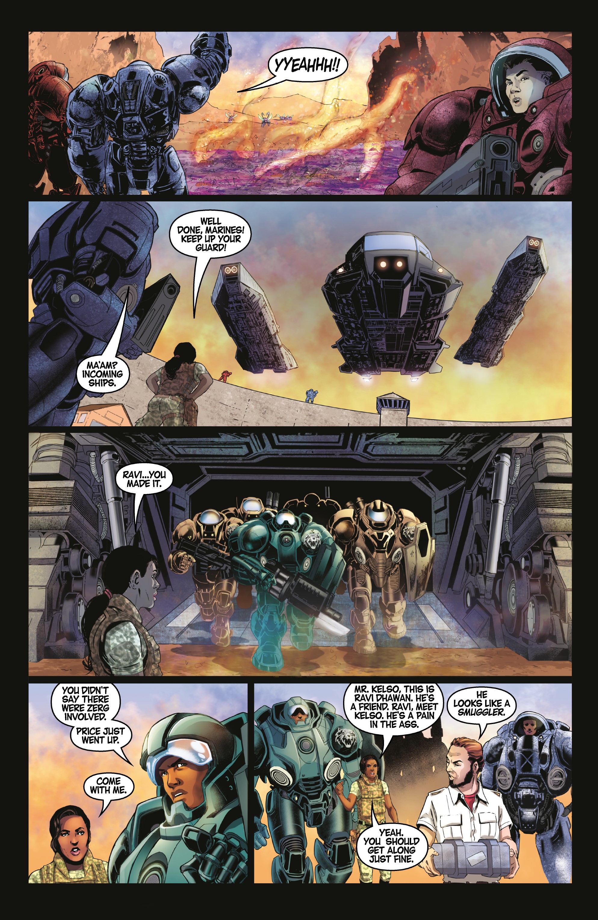 Read online StarCraft: Soldiers comic -  Issue #3 - 22