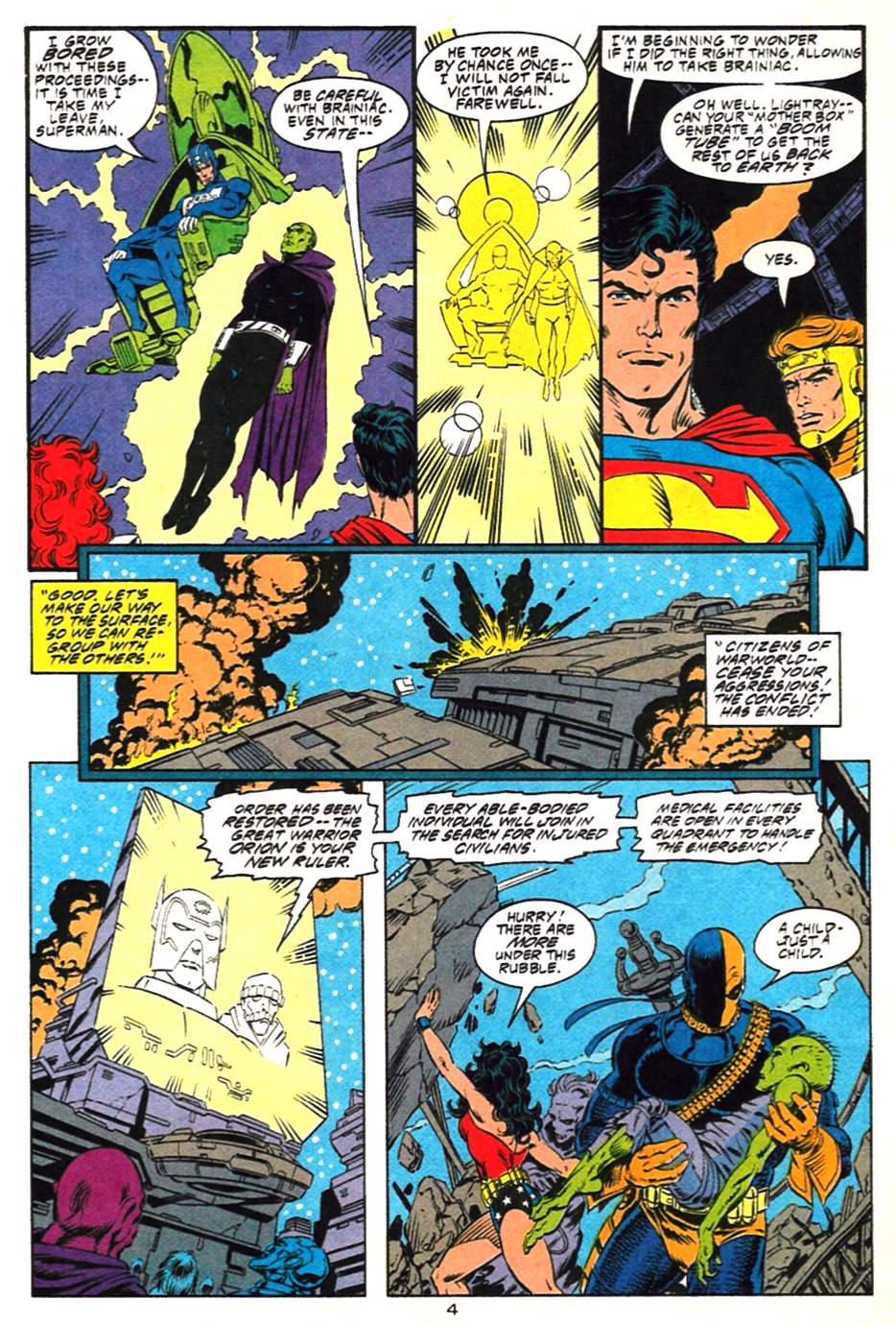 Read online Adventures of Superman (1987) comic -  Issue #489 - 5