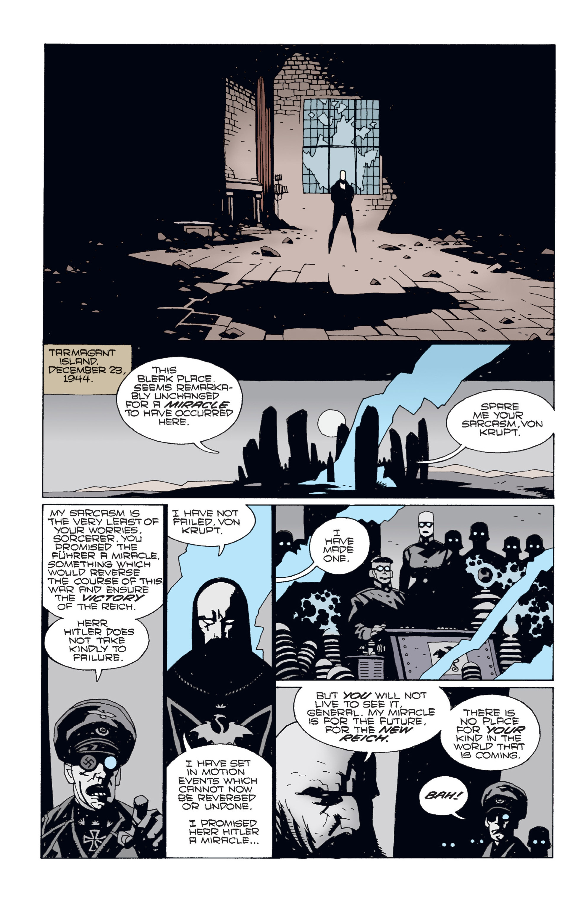 Read online Hellboy comic -  Issue #2 - 39