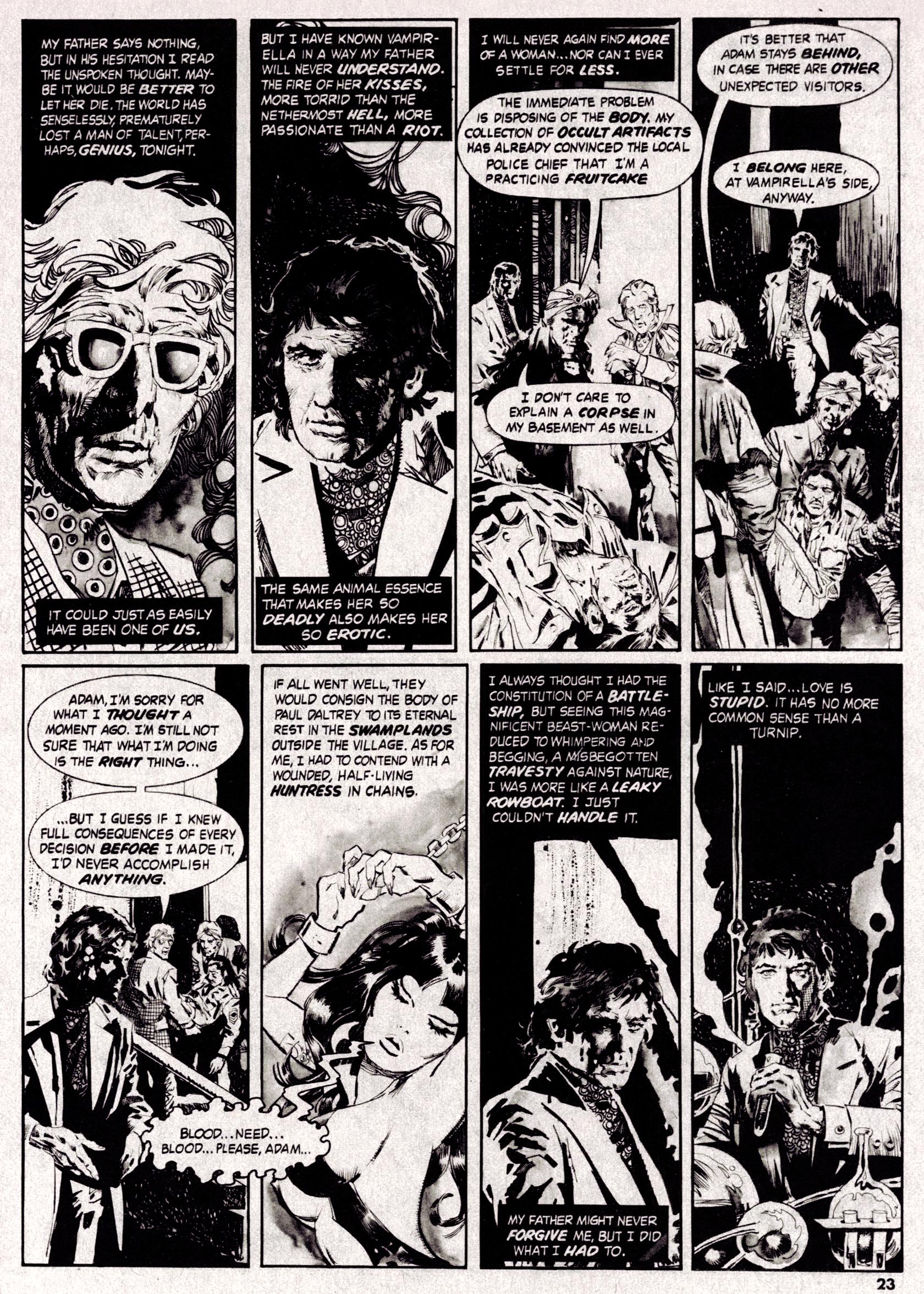 Read online Vampirella (1969) comic -  Issue #54 - 23