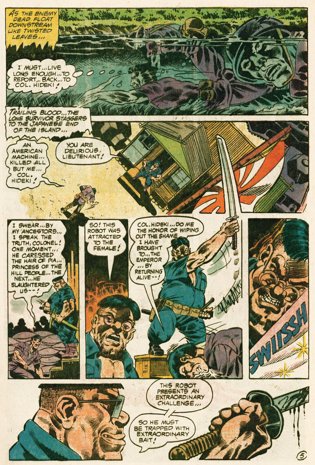 Read online Weird War Tales (1971) comic -  Issue #108 - 9