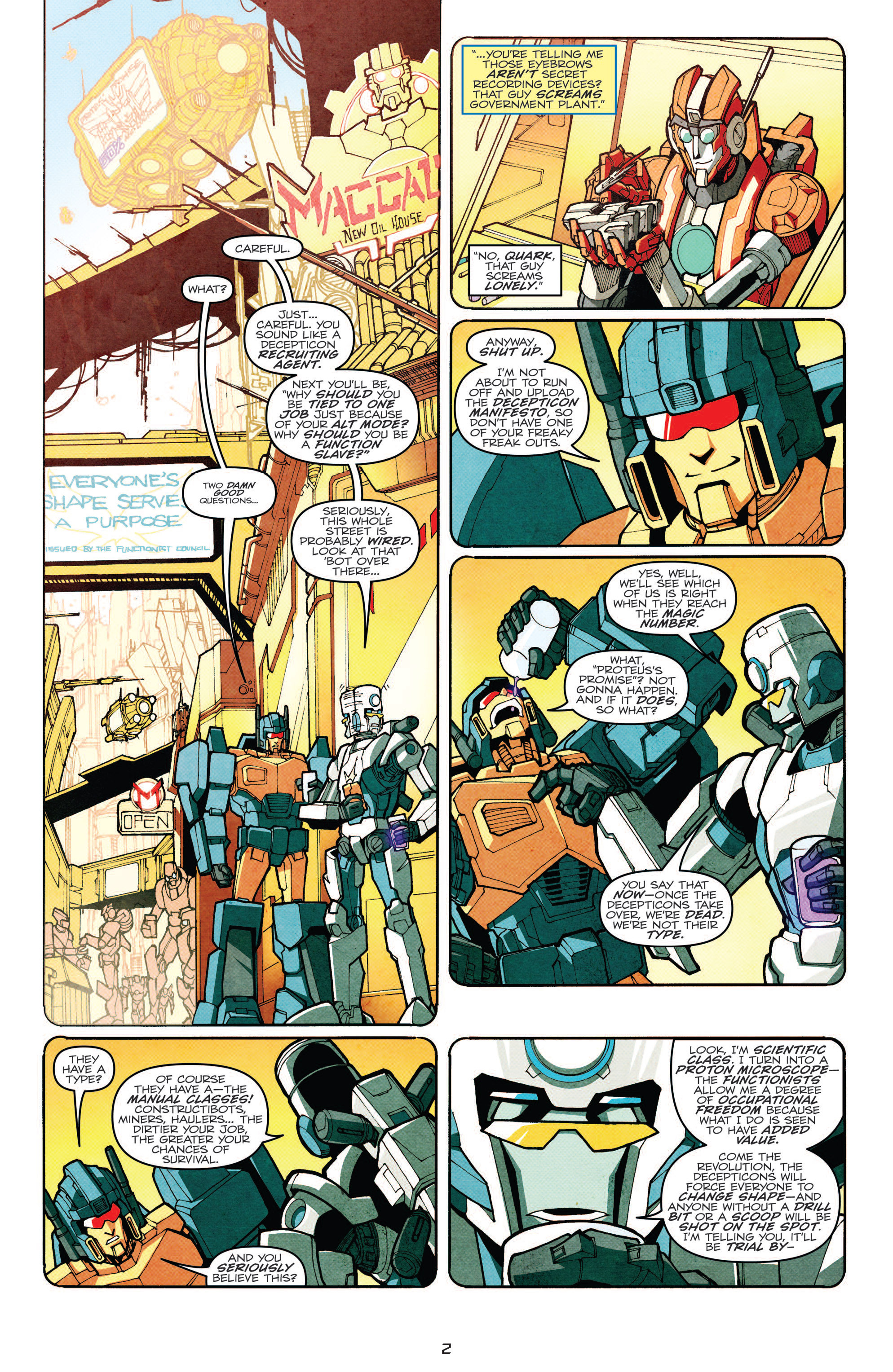 Read online The Transformers: More Than Meets The Eye comic -  Issue #9 - 5