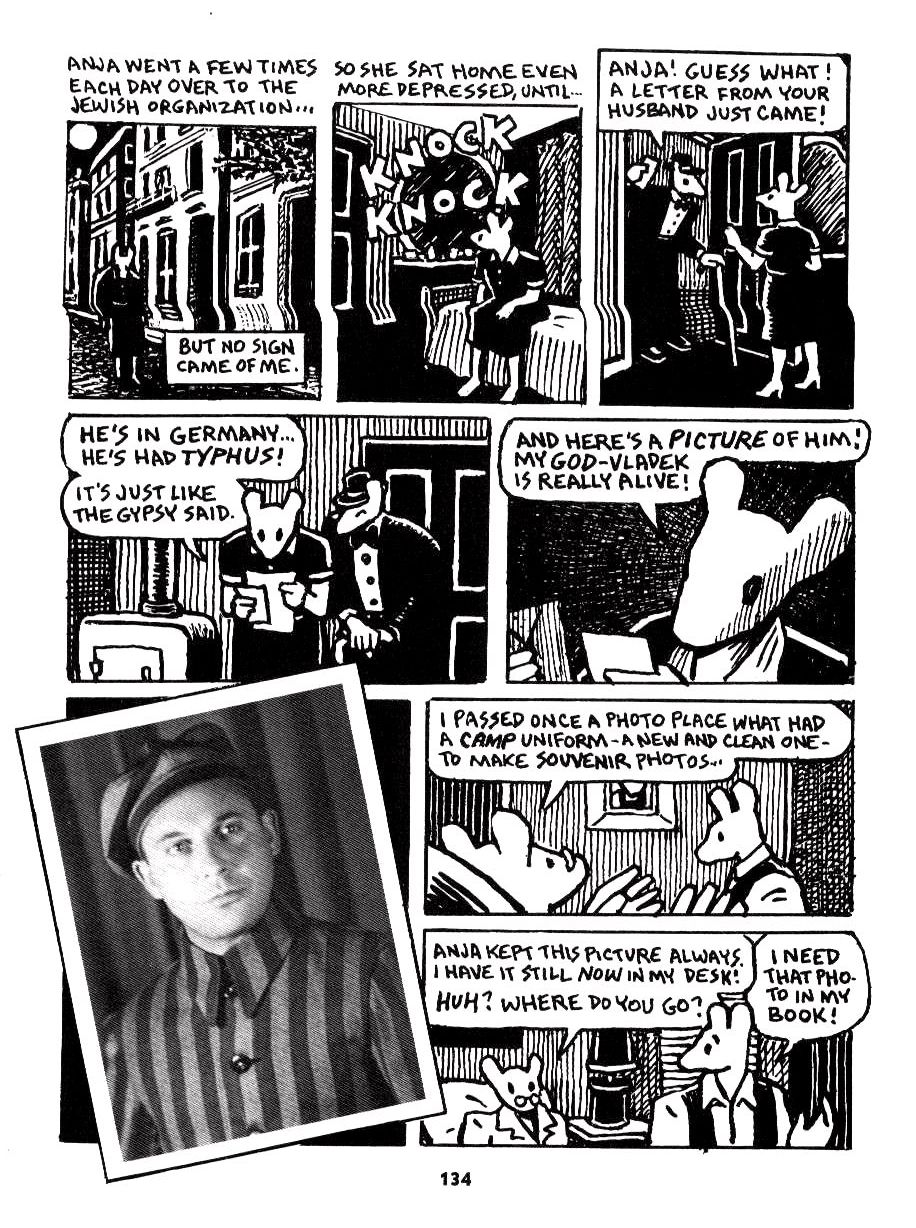 Read online Maus: A Survivor's Tale comic -  Issue # TPB 2 - 128