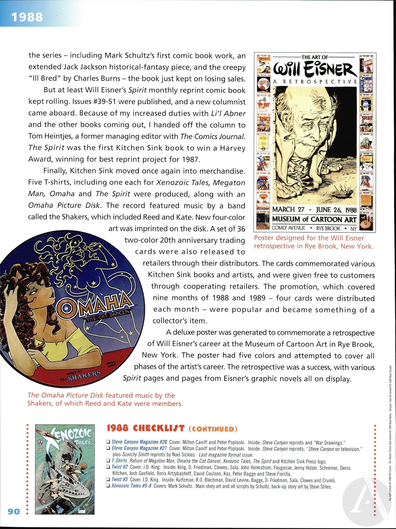 Read online Kitchen Sink Press: The First 25 Years comic -  Issue # TPB - 92