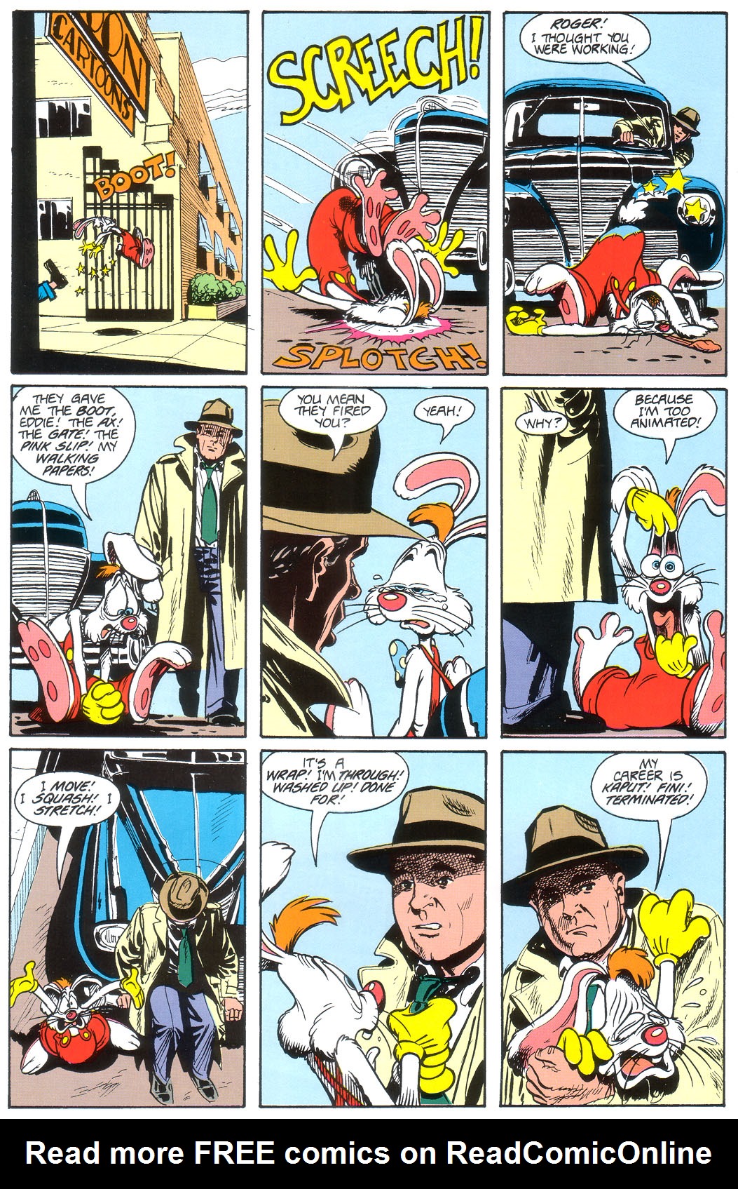 Read online Marvel Graphic Novel: Roger Rabbit in The Resurrection of Doom comic -  Issue # Full - 34
