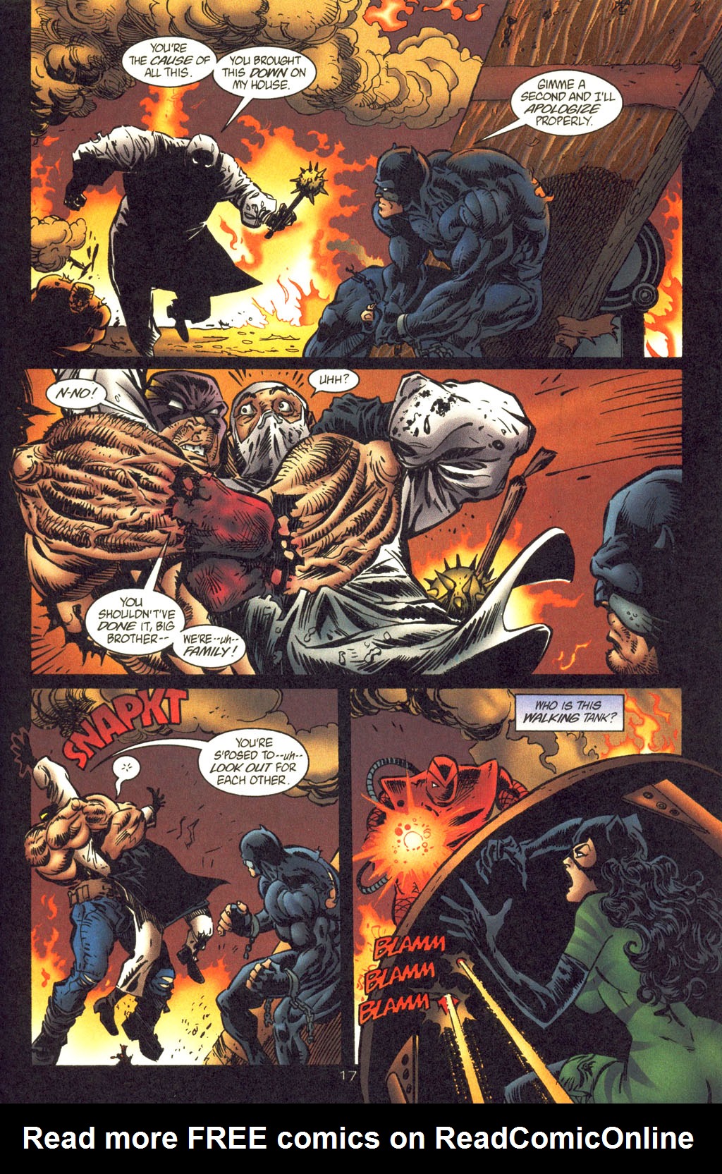 Read online Catwoman/Wildcat comic -  Issue #4 - 17
