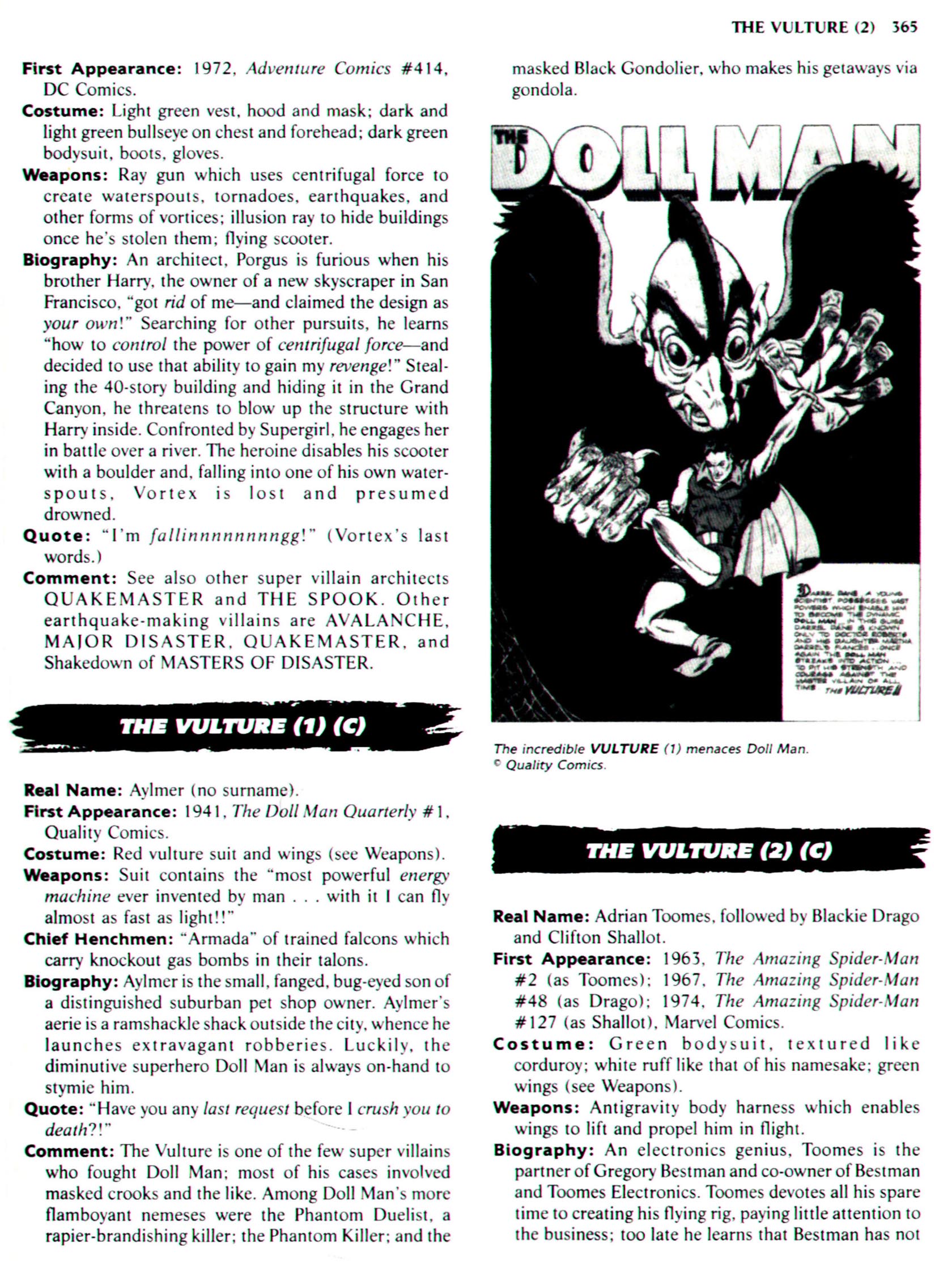 Read online The Encyclopedia of Super Villains comic -  Issue # TPB (Part 2) - 156