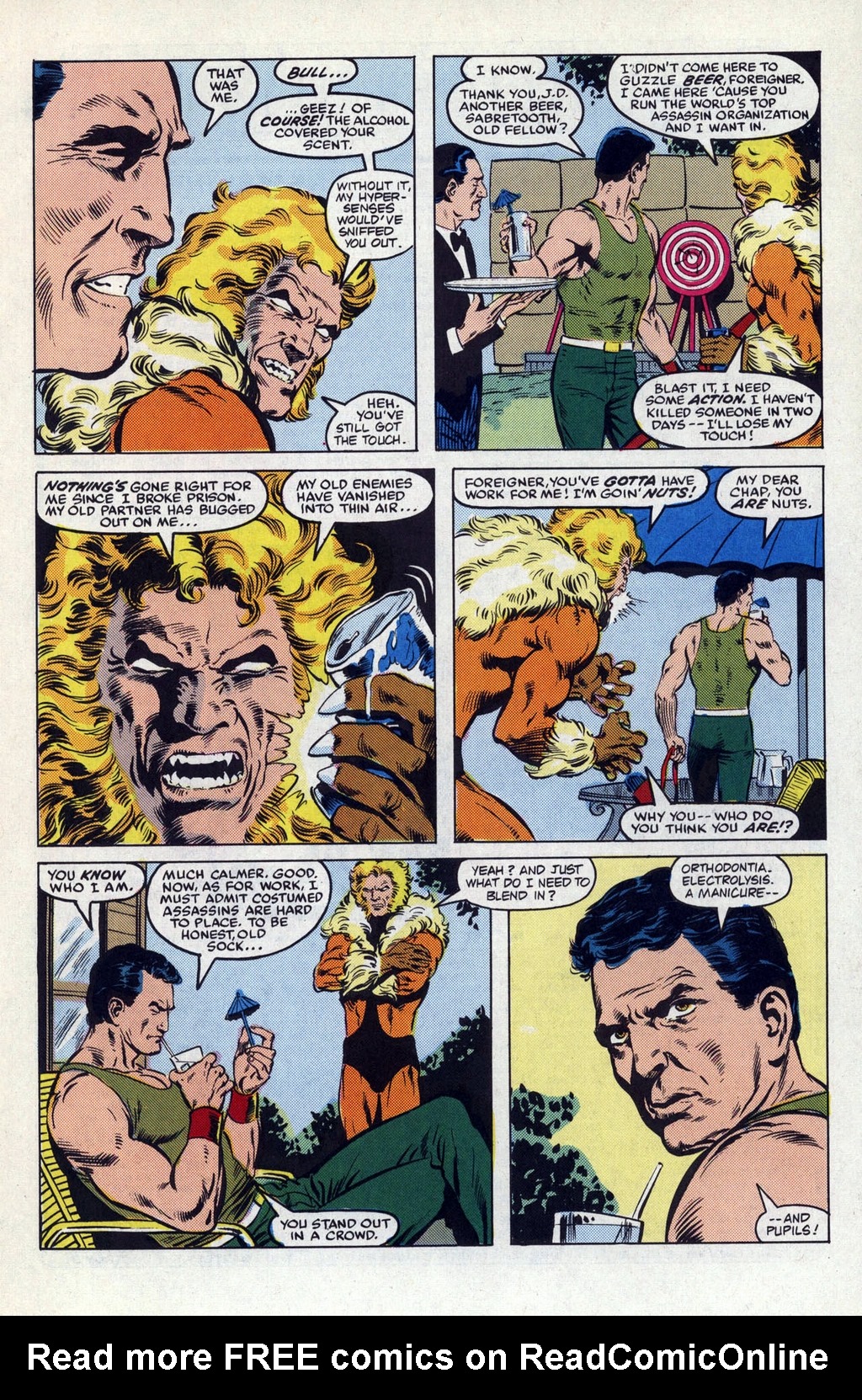 Read online Sabretooth Classic comic -  Issue #4 - 8