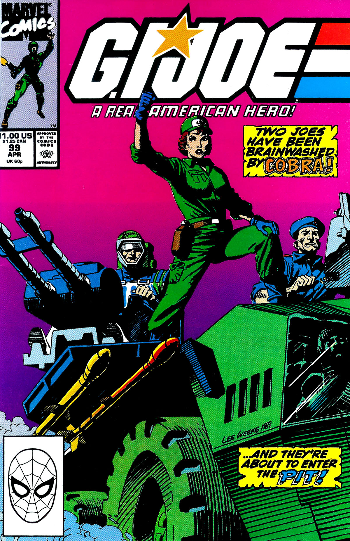 Read online G.I. Joe: A Real American Hero comic -  Issue #99 - 1