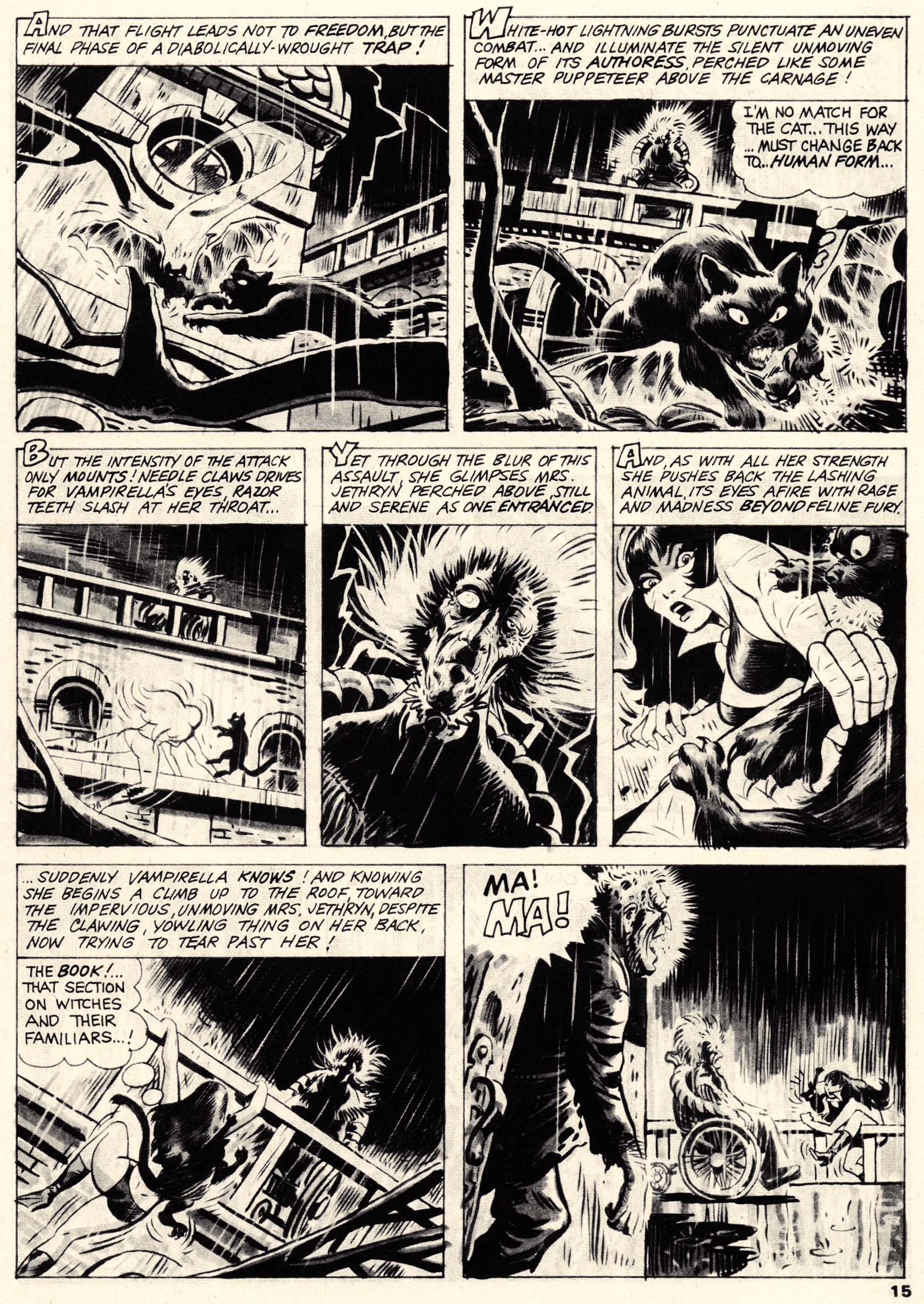 Read online Vampirella (1969) comic -  Issue #9 - 15