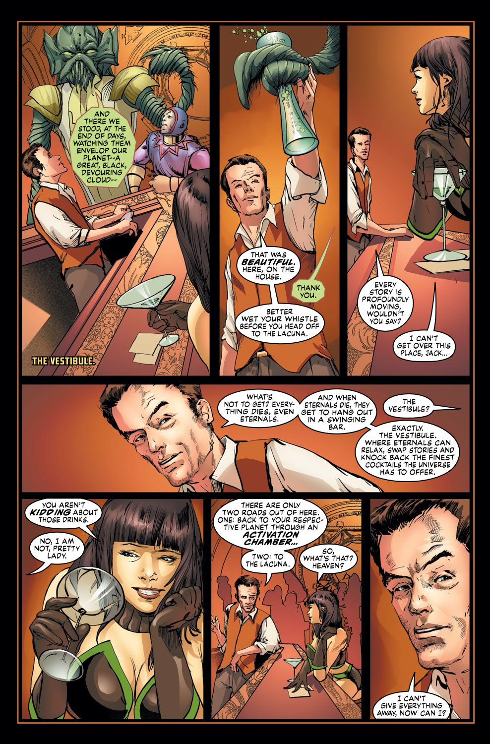 Read online Eternals (2008) comic -  Issue #7 - 21