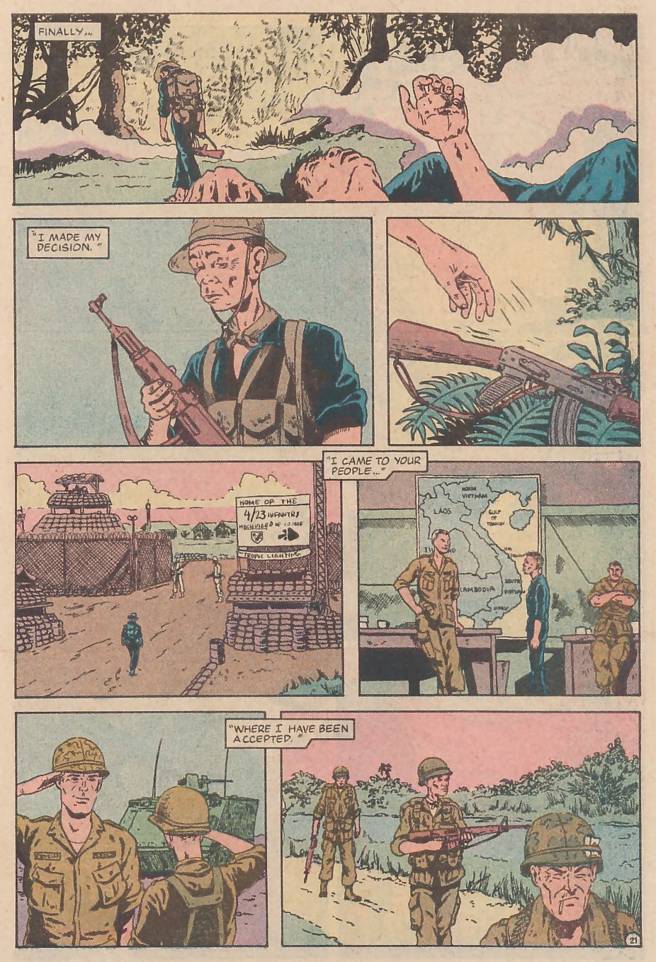 Read online The 'Nam comic -  Issue #7 - 22