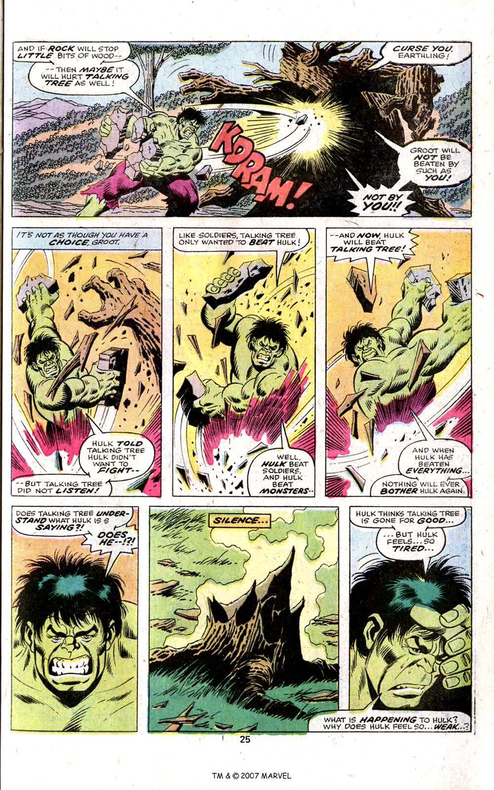 Read online The Incredible Hulk (1968) comic -  Issue # _Annual 1976 - 27