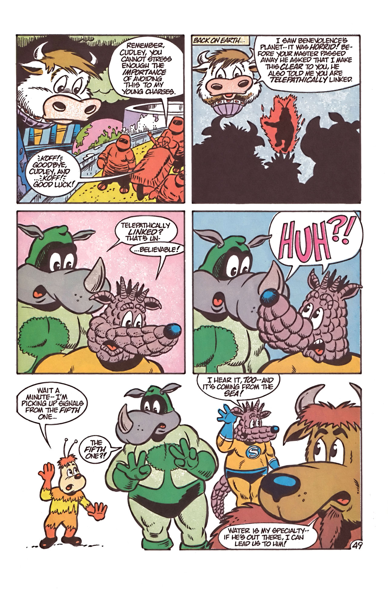 Read online Teenage Mutant Ninja Turtles Meet The Conservation Corps comic -  Issue # Full - 55