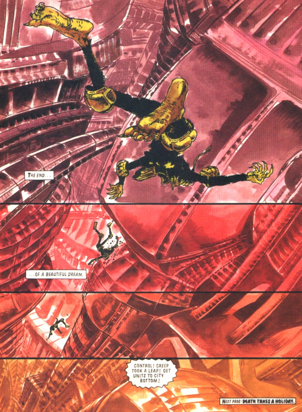 Read online Judge Dredd Megazine (vol. 3) comic -  Issue #33 - 43