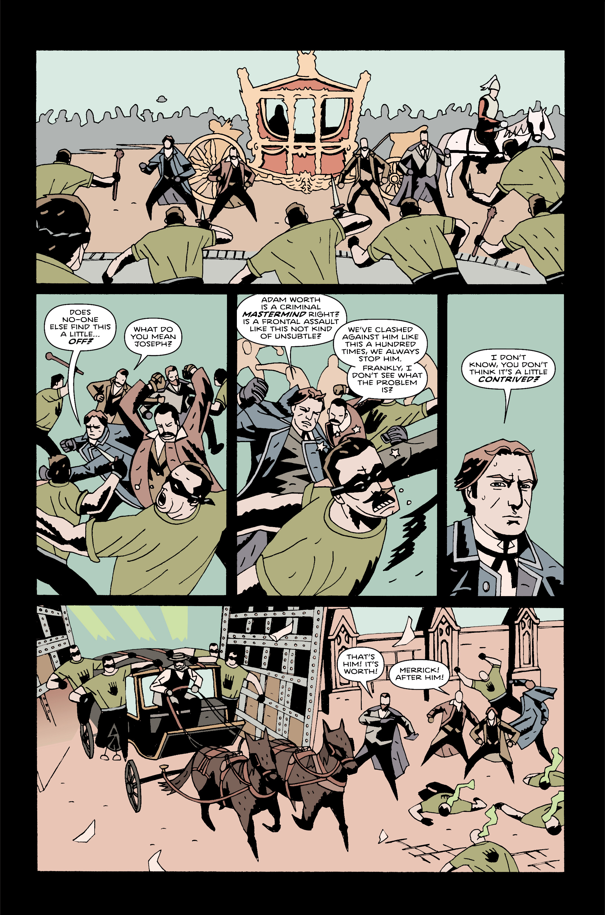 Read online Merrick: The Sensational Elephantman comic -  Issue #6 - 8