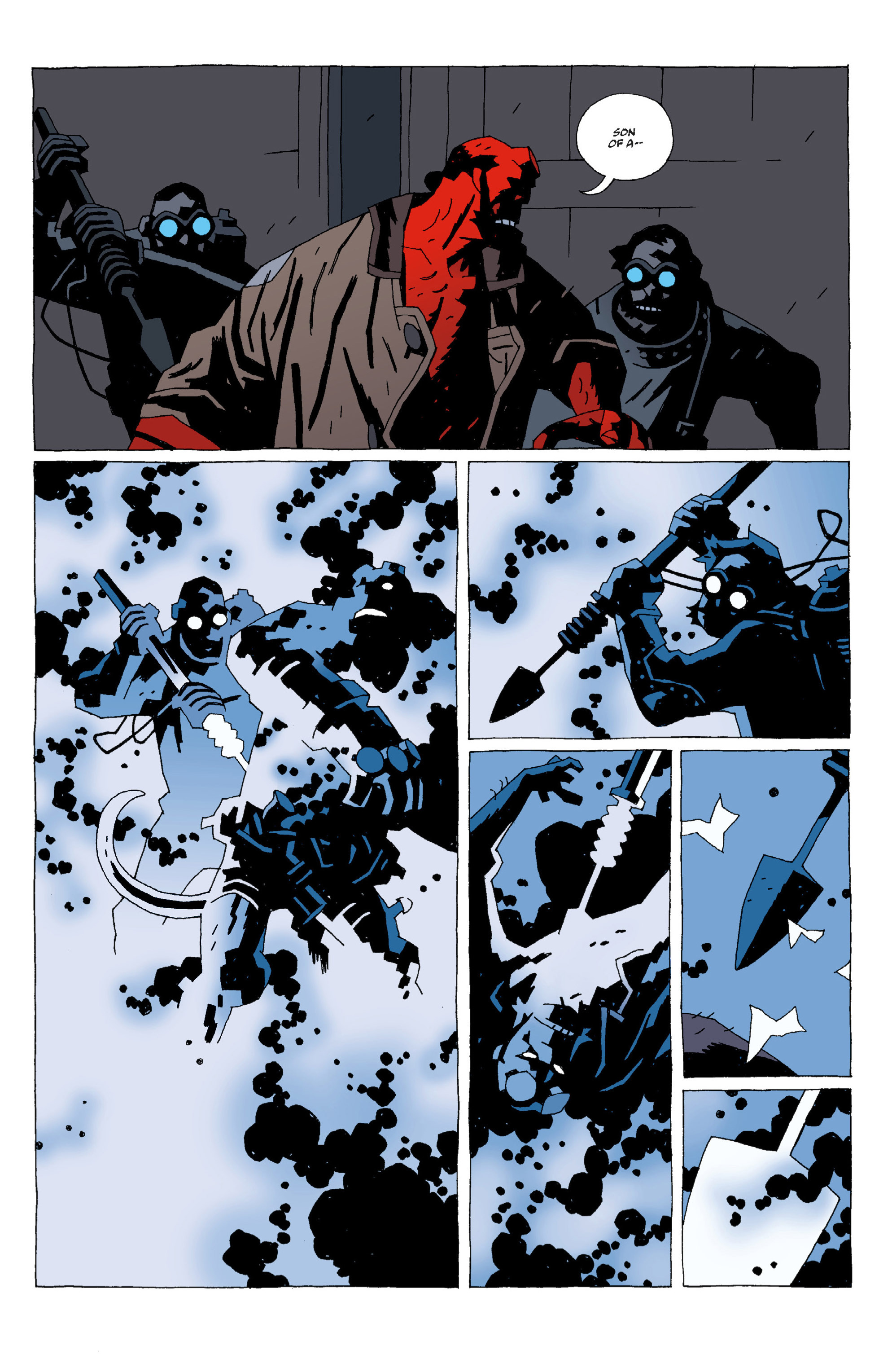 Read online Hellboy comic -  Issue #7 - 62
