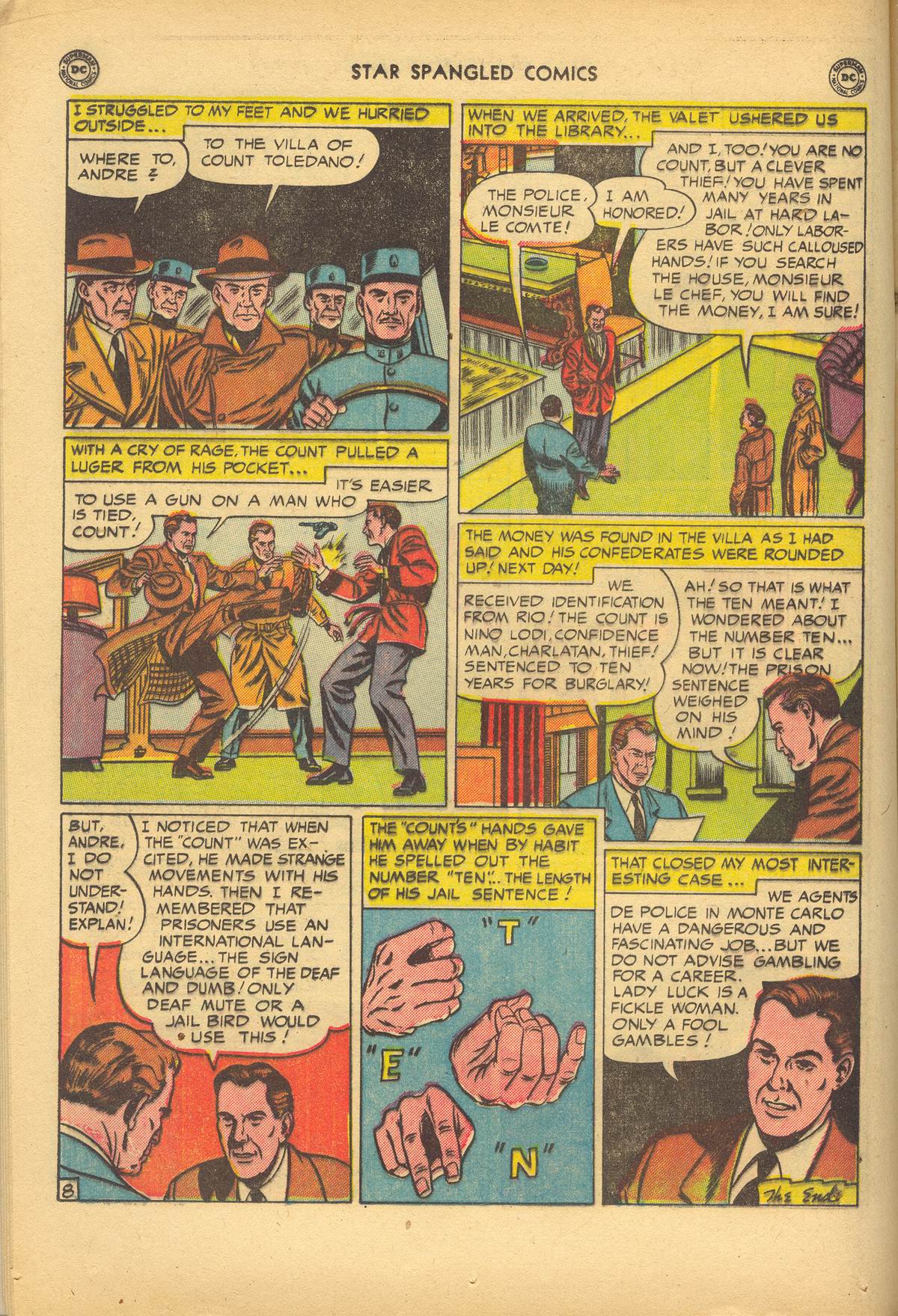 Read online Star Spangled Comics comic -  Issue #107 - 22