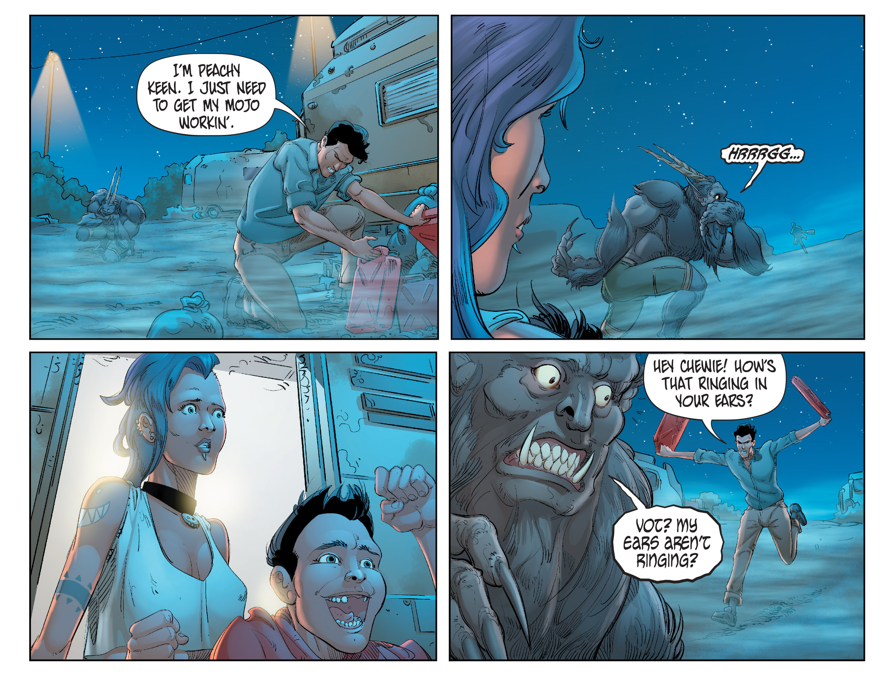 Read online Evil Dead 2: Revenge of Krampus comic -  Issue #1 - 19